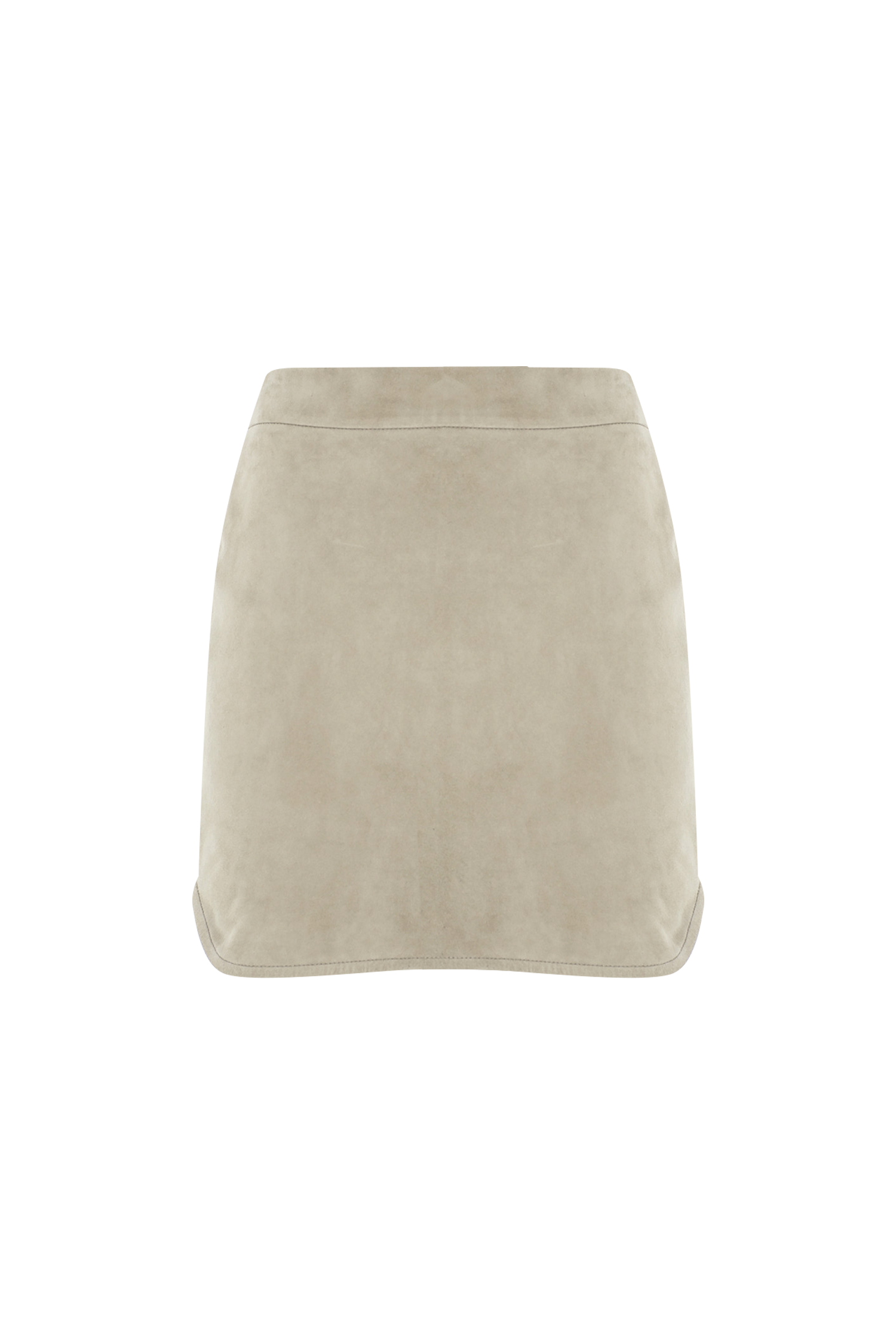 Suede Mini Skirt