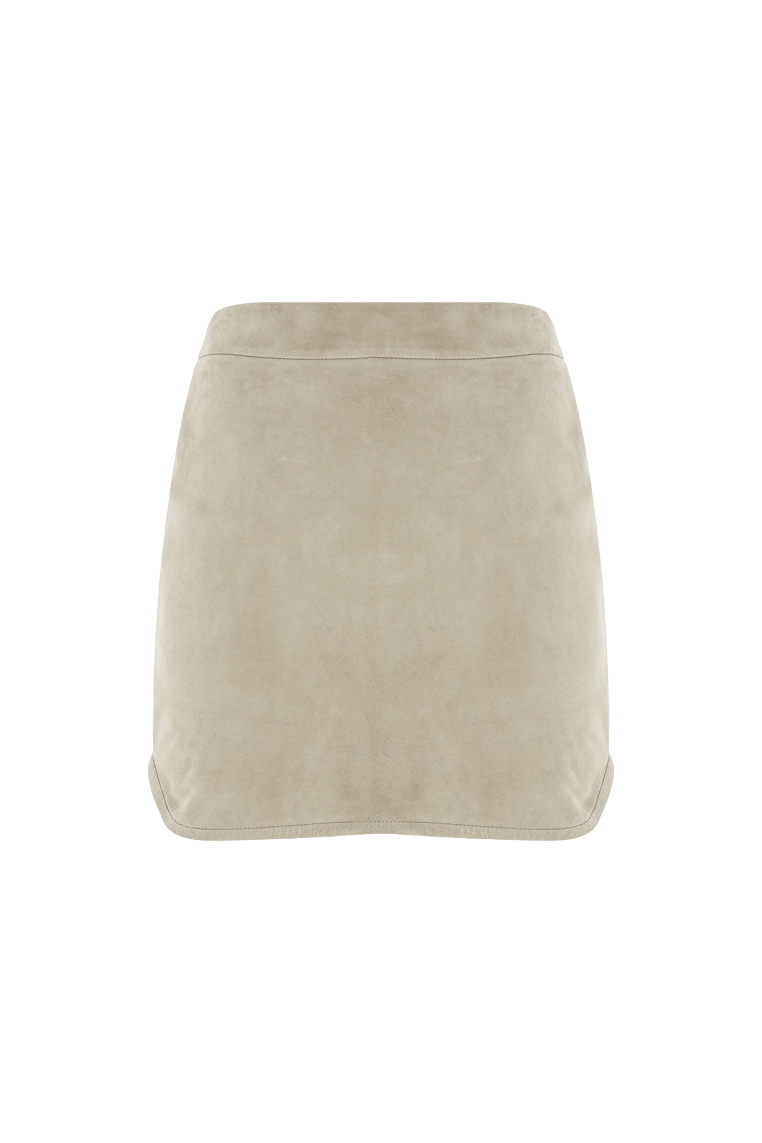 Suede Oversize Skirt