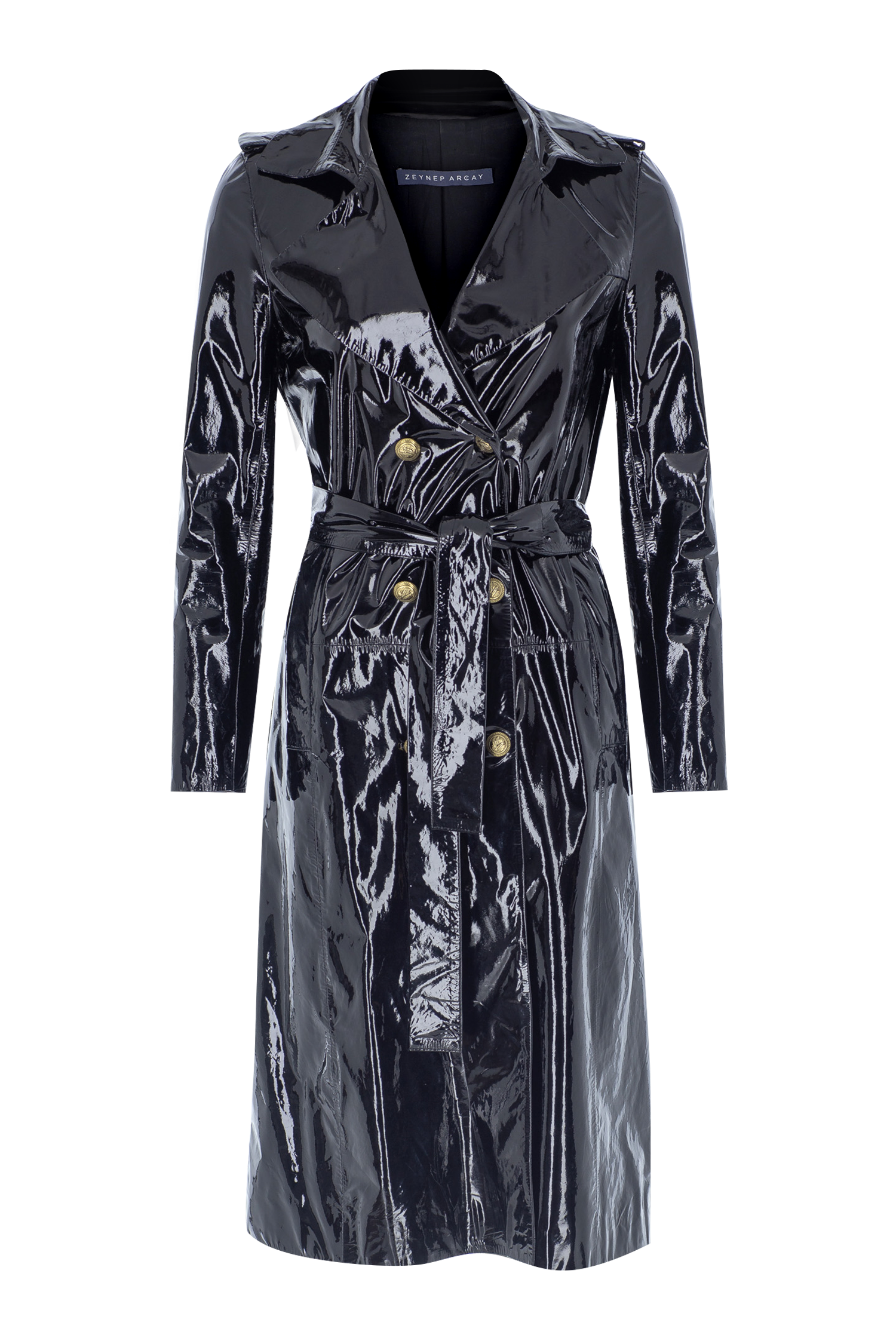 Patent LeatherTrenchcoat