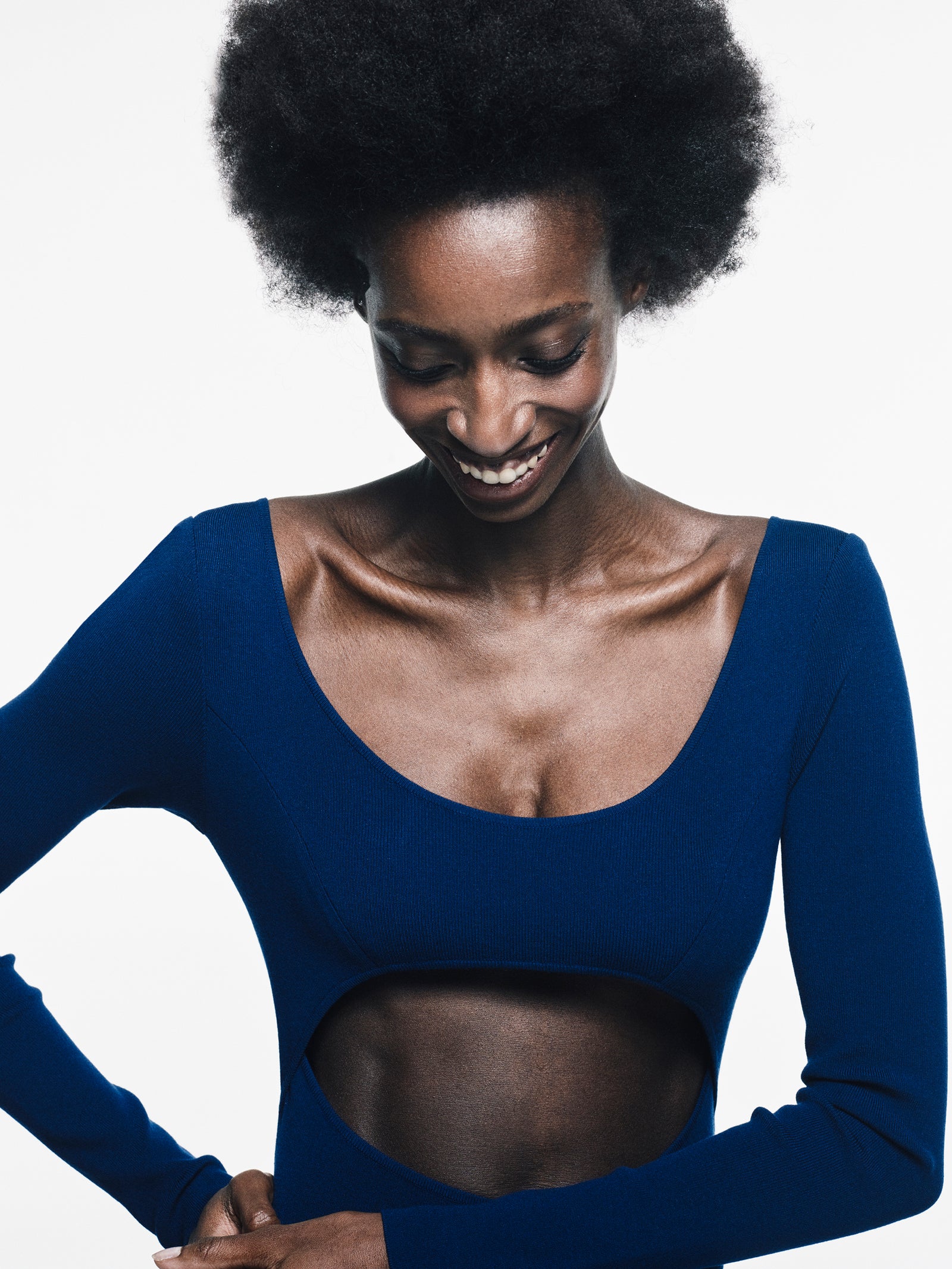 LongSleeve Knit Catsuit