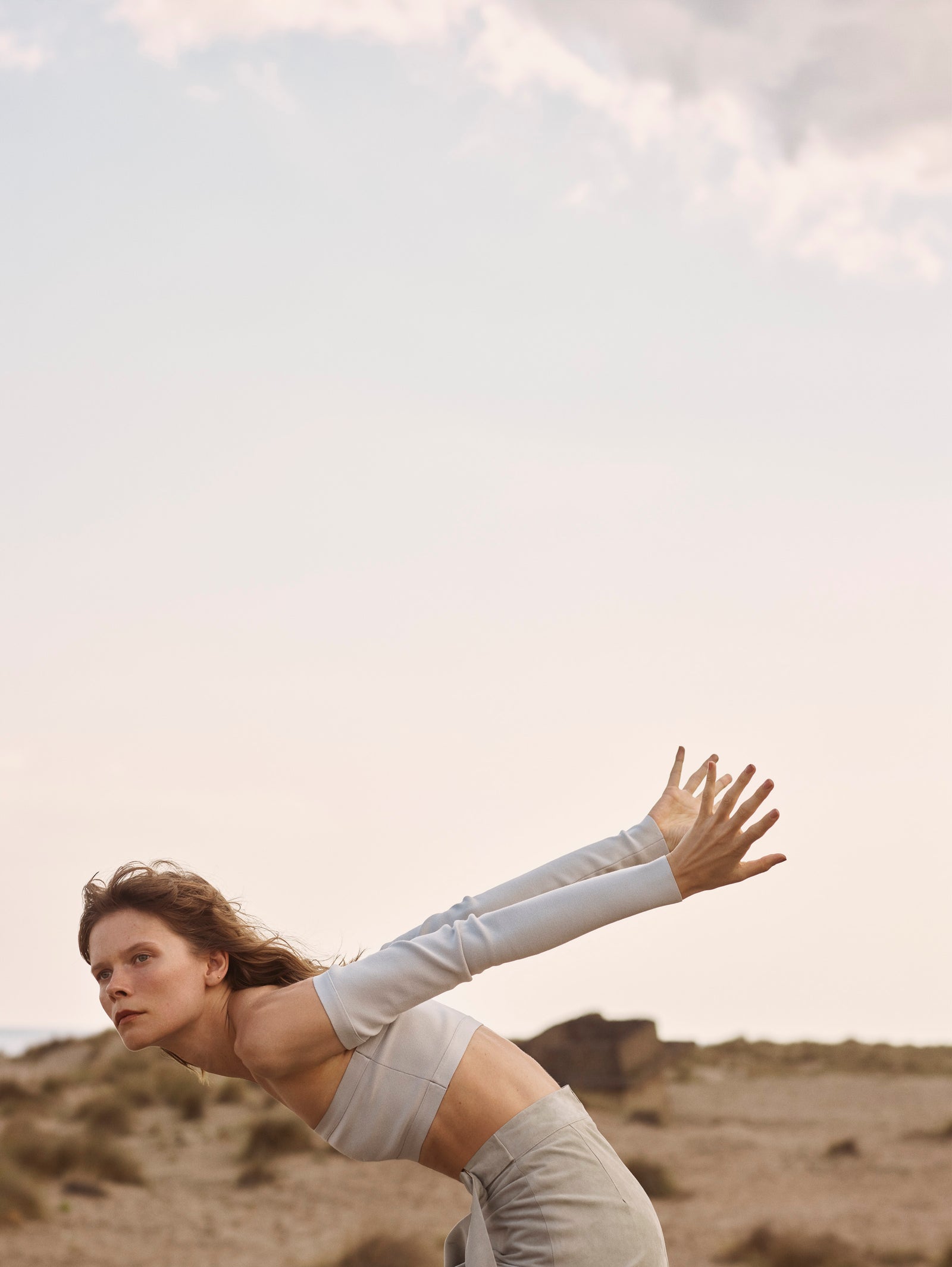 Offshoulder Knit Crop Top