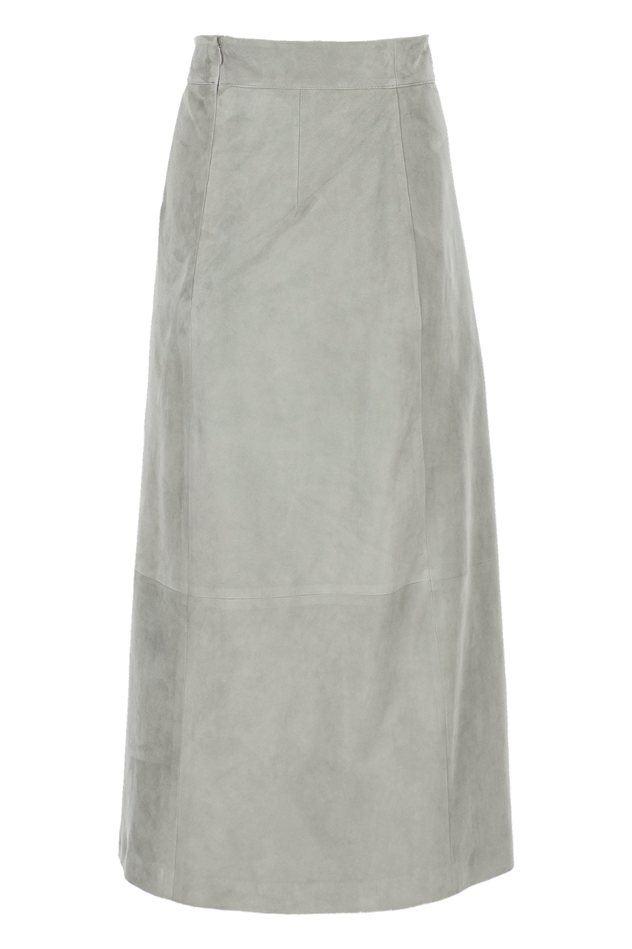 Envelope Suede Skirt