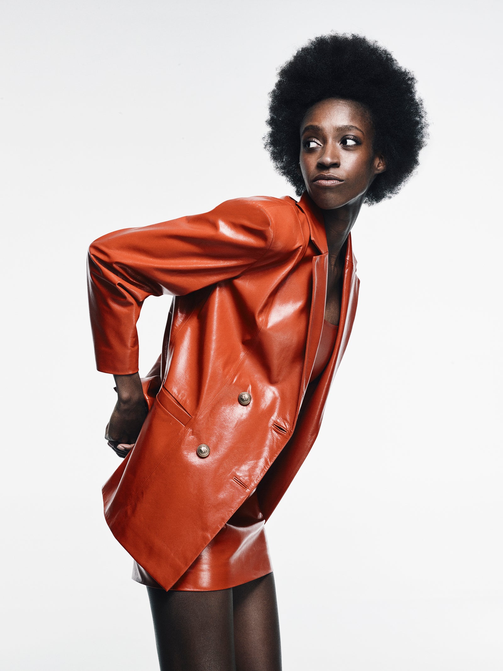 Spagetti Mini Leather
Dress