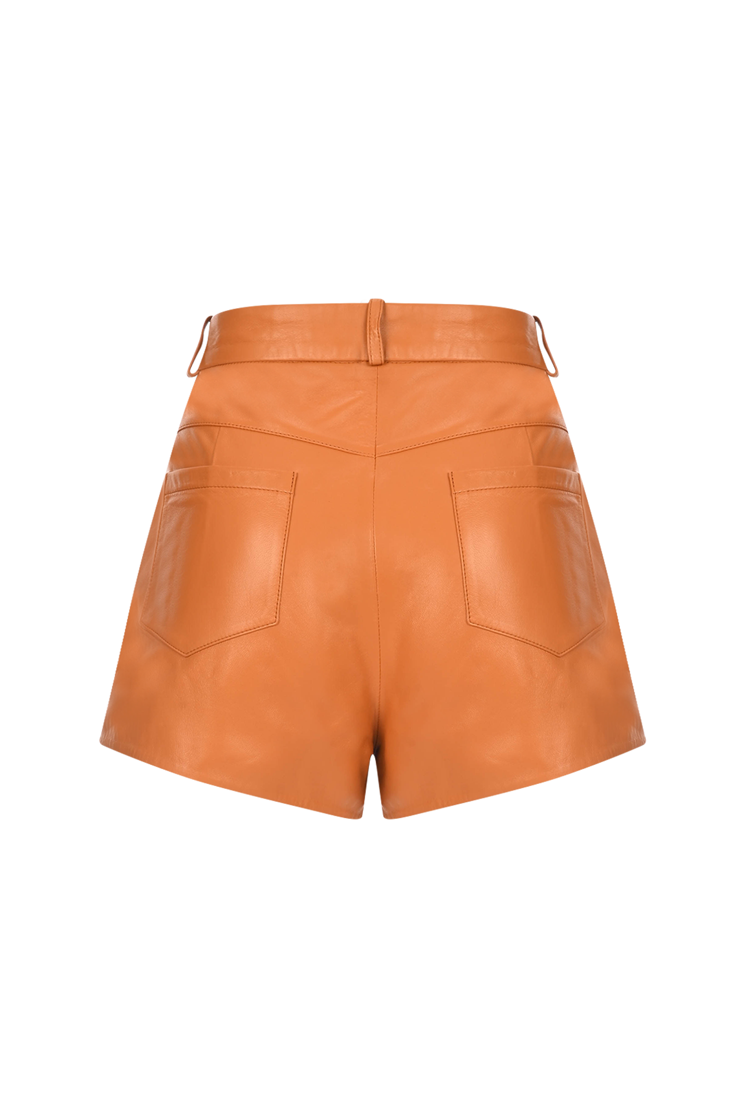 Mini Leather Shorts