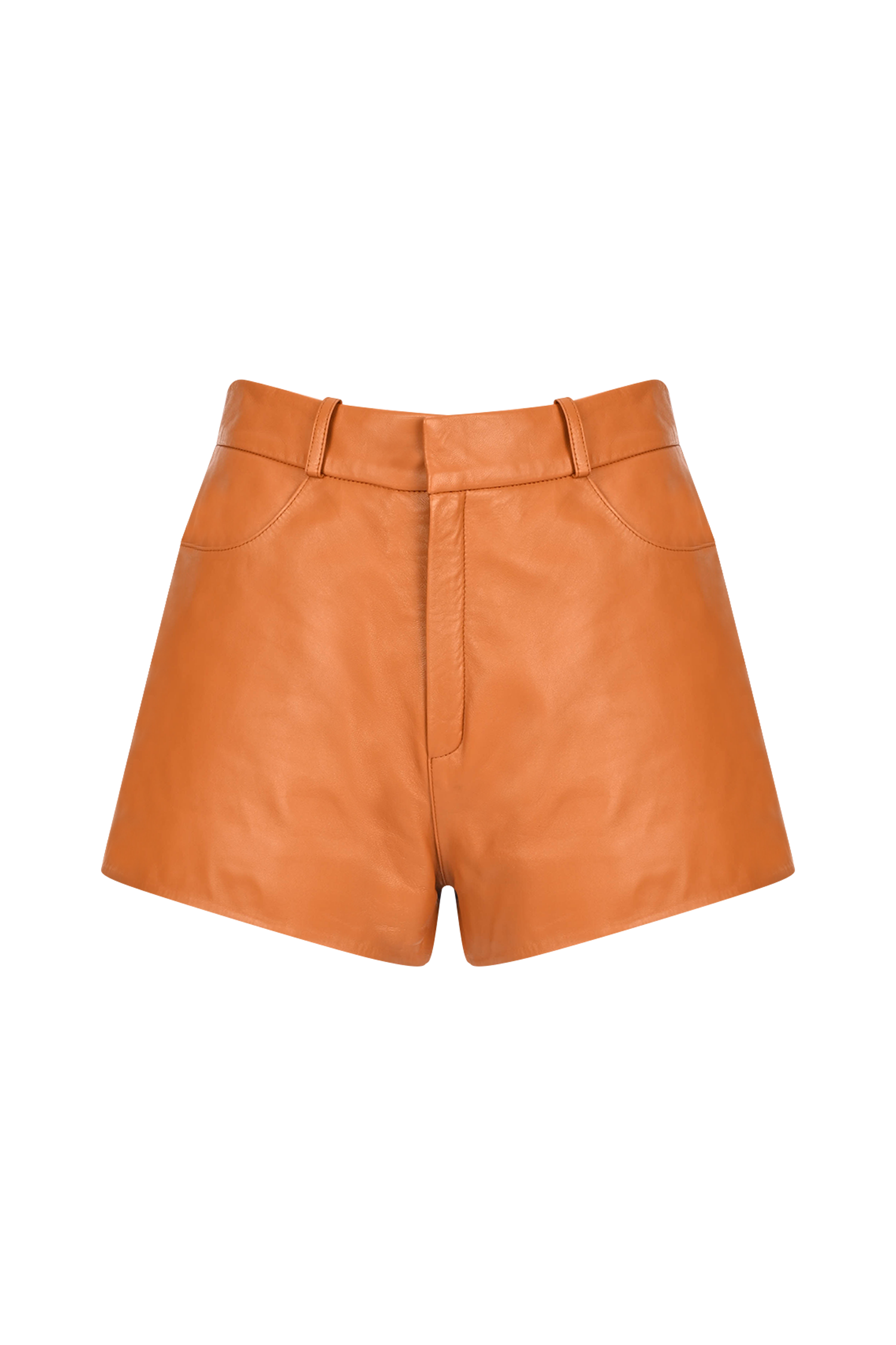 Mini Leather Shorts