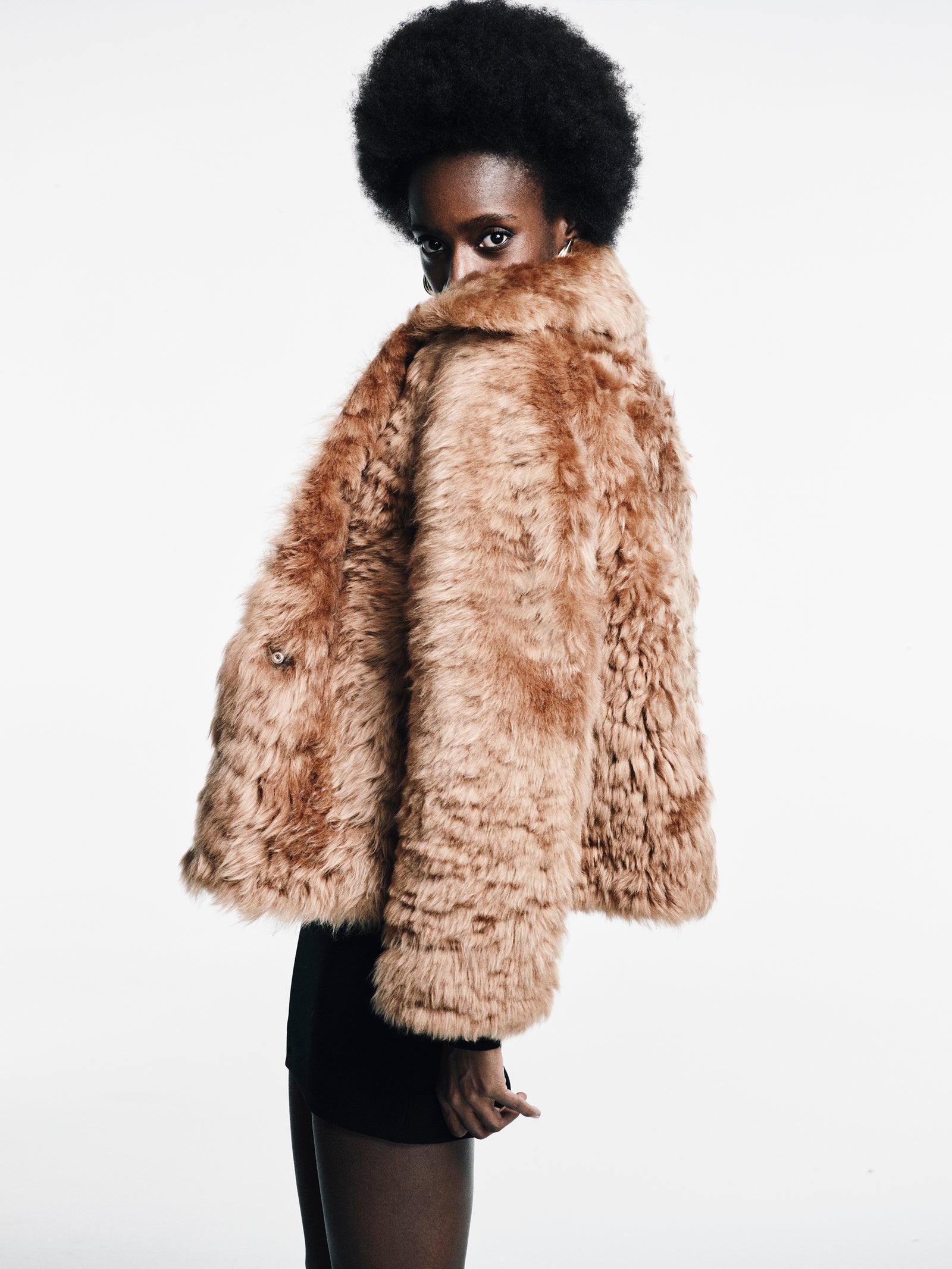 Honey Sheerling Jacket