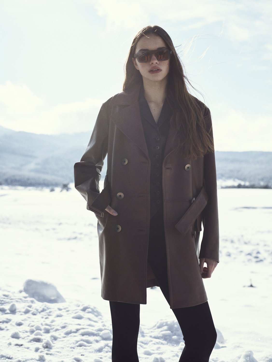 Leather Coat