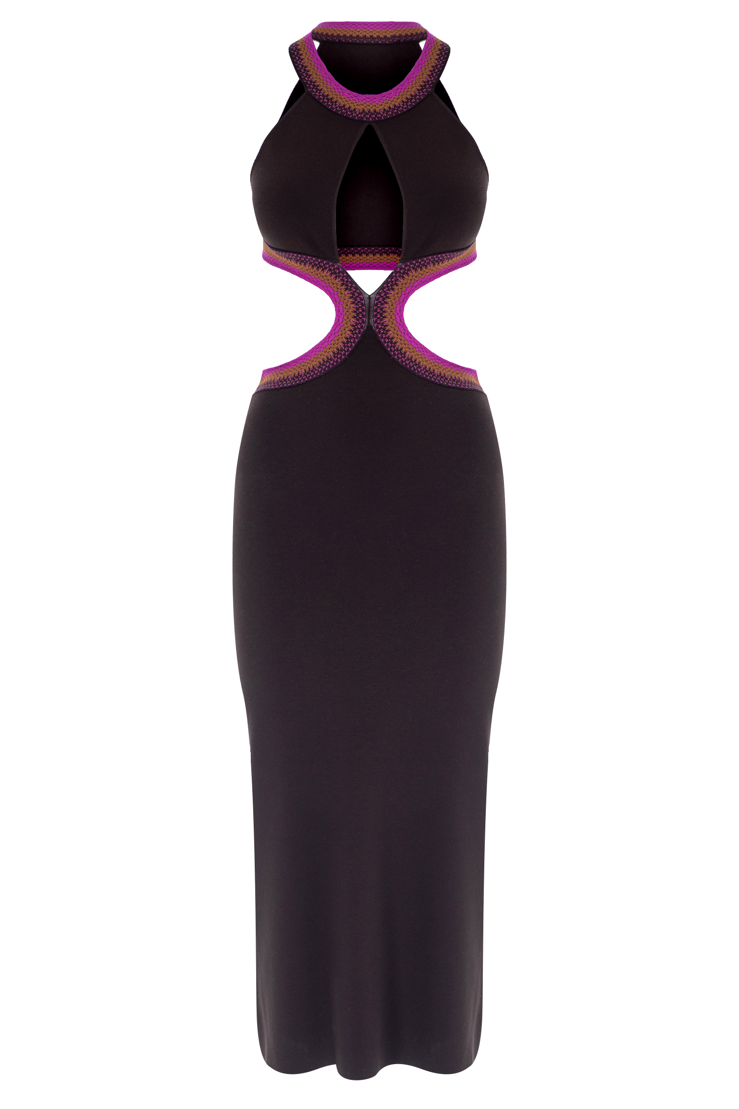Halterneck CutOut Midi
Knit Dress