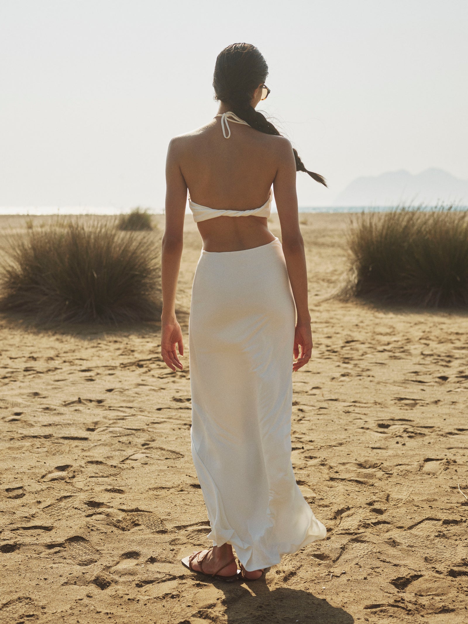 Cutout Jersey Maxi Dress