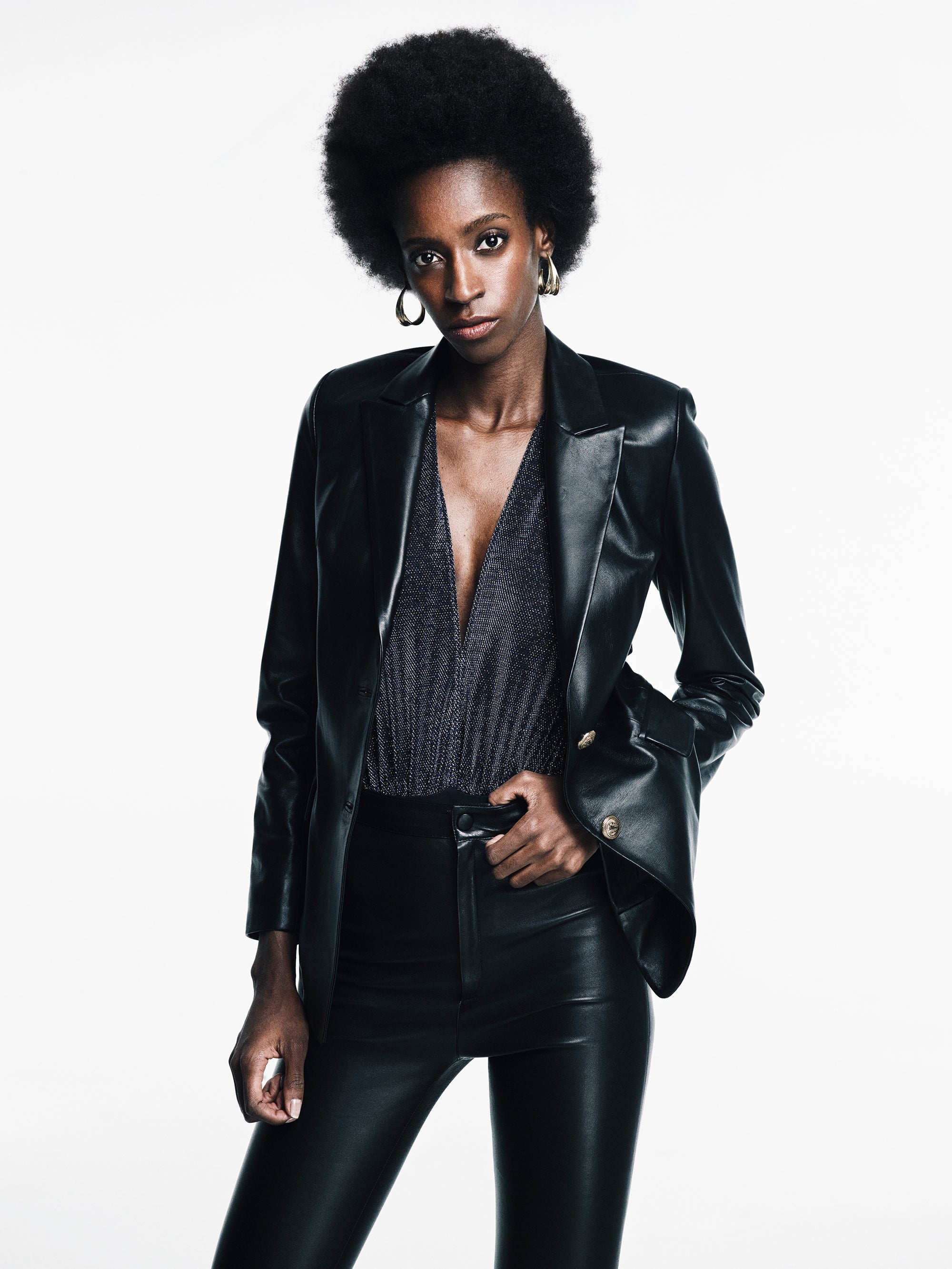 Skinny Leather Pants