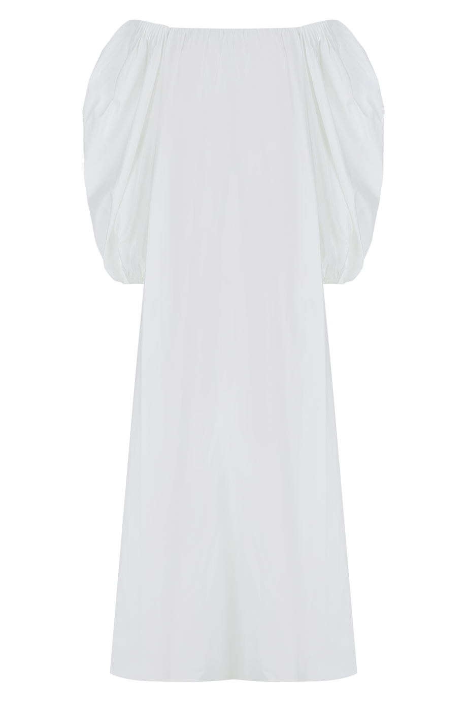 Puff Midi Dress