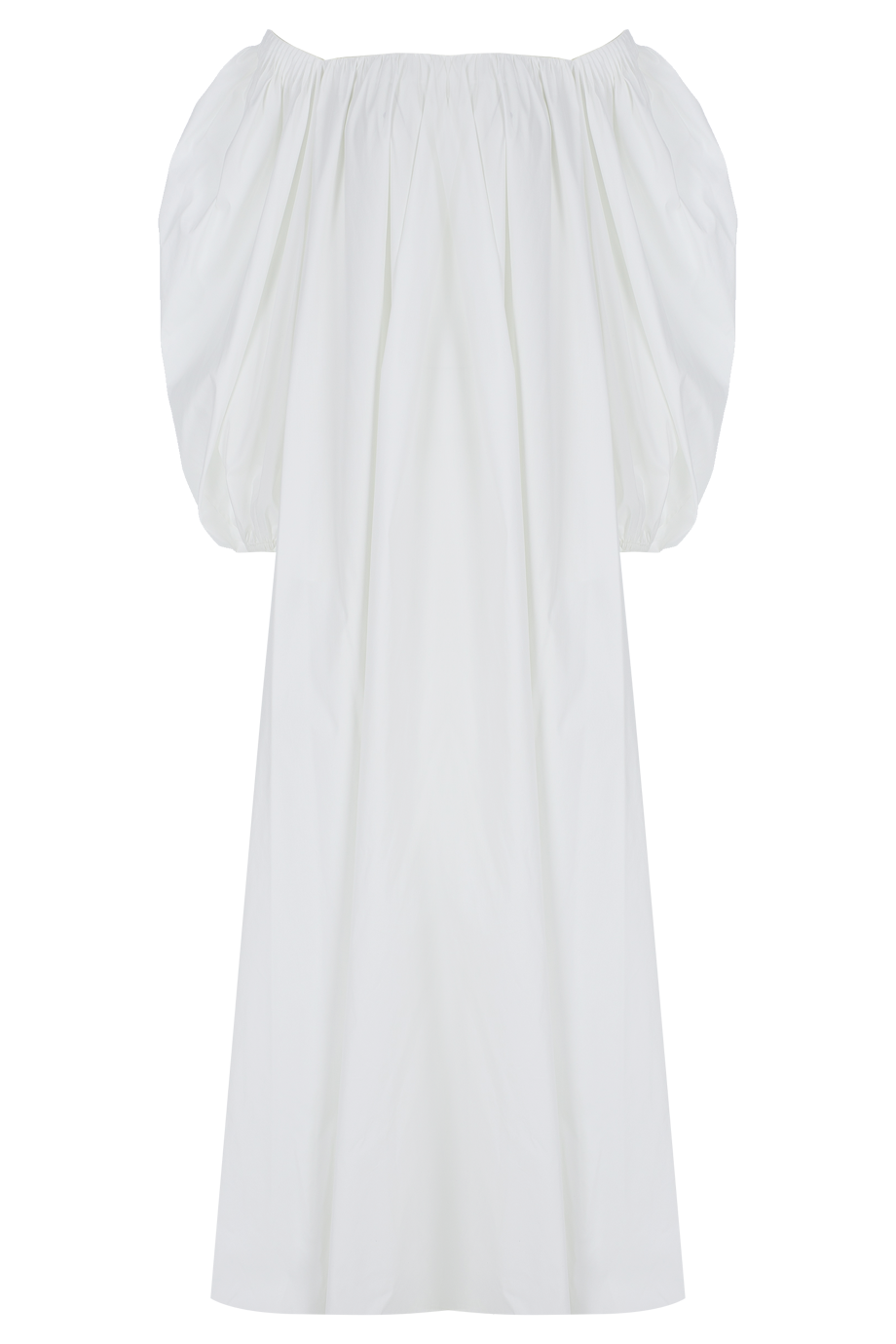Puff Midi Dress