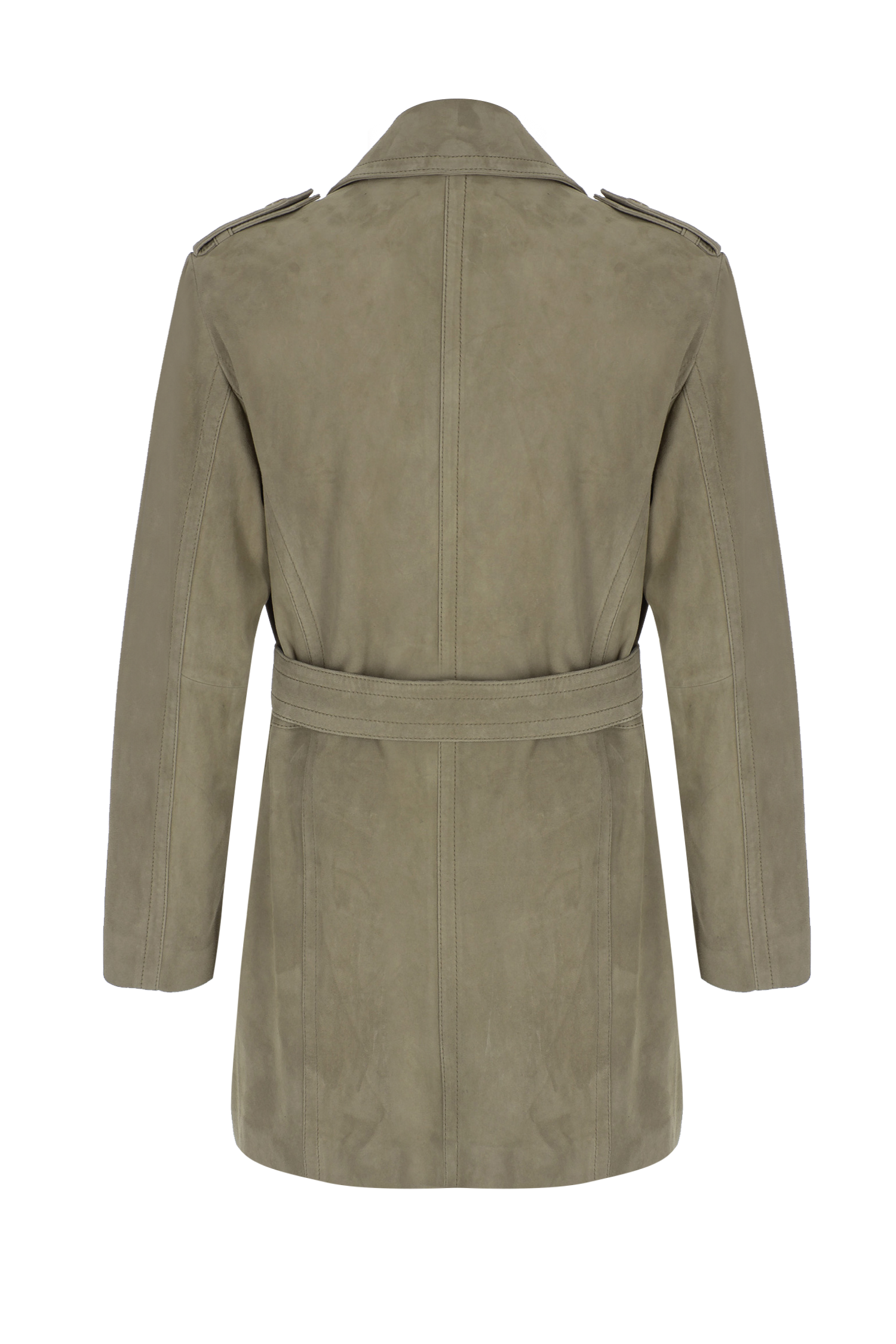 Suede Trenchcoat