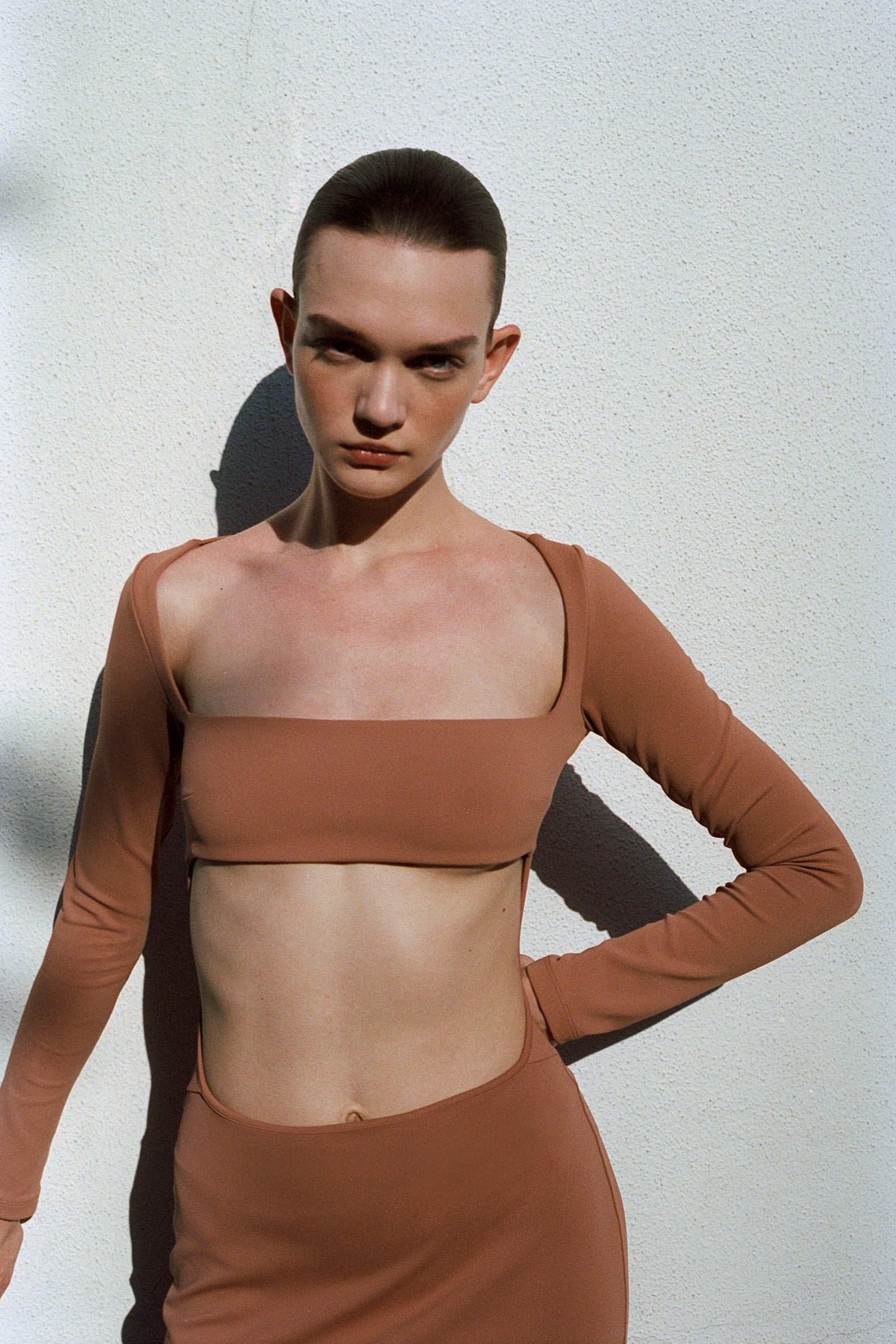 Cutout Scuba Midi
Dress