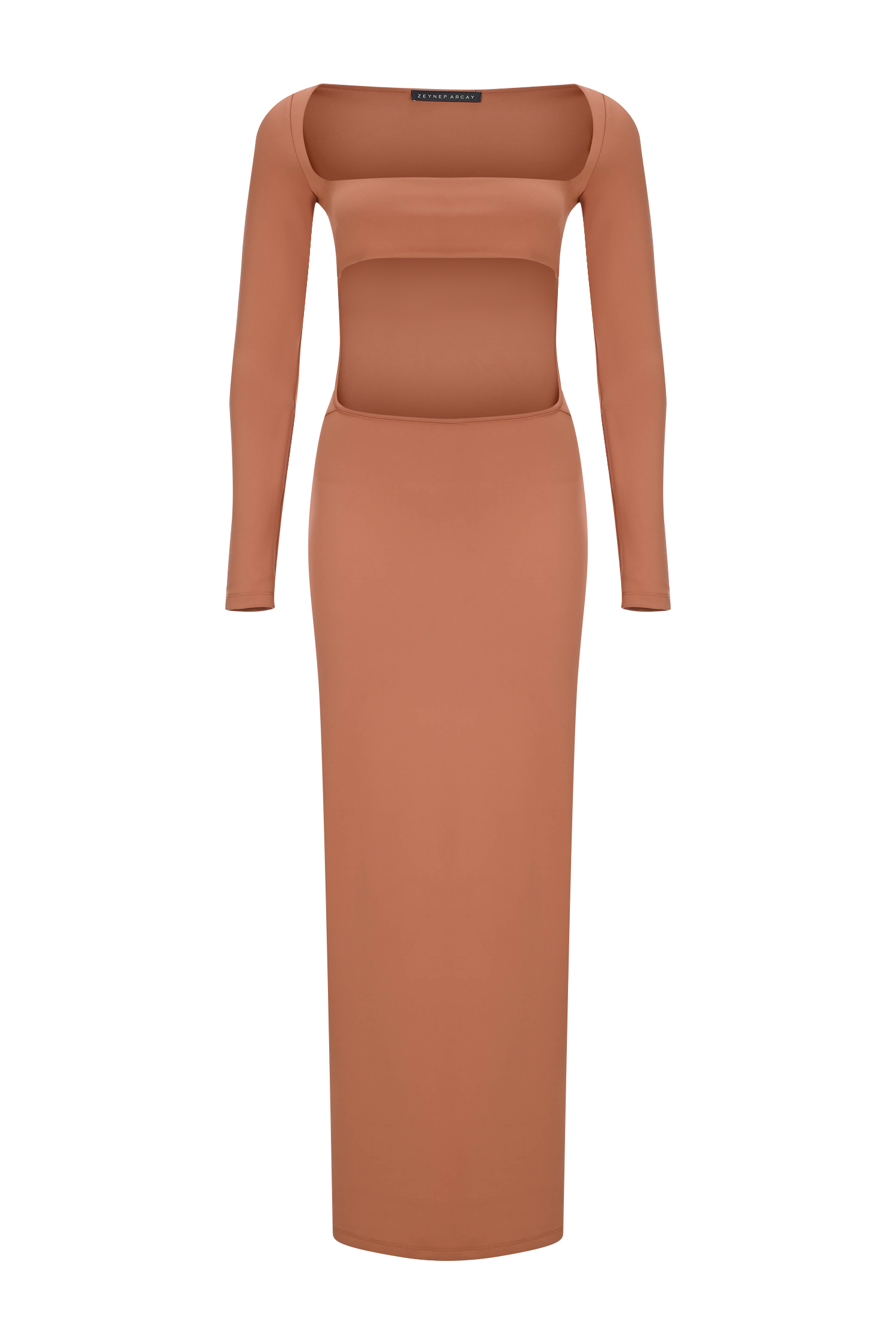 Cutout Scuba Midi Dress