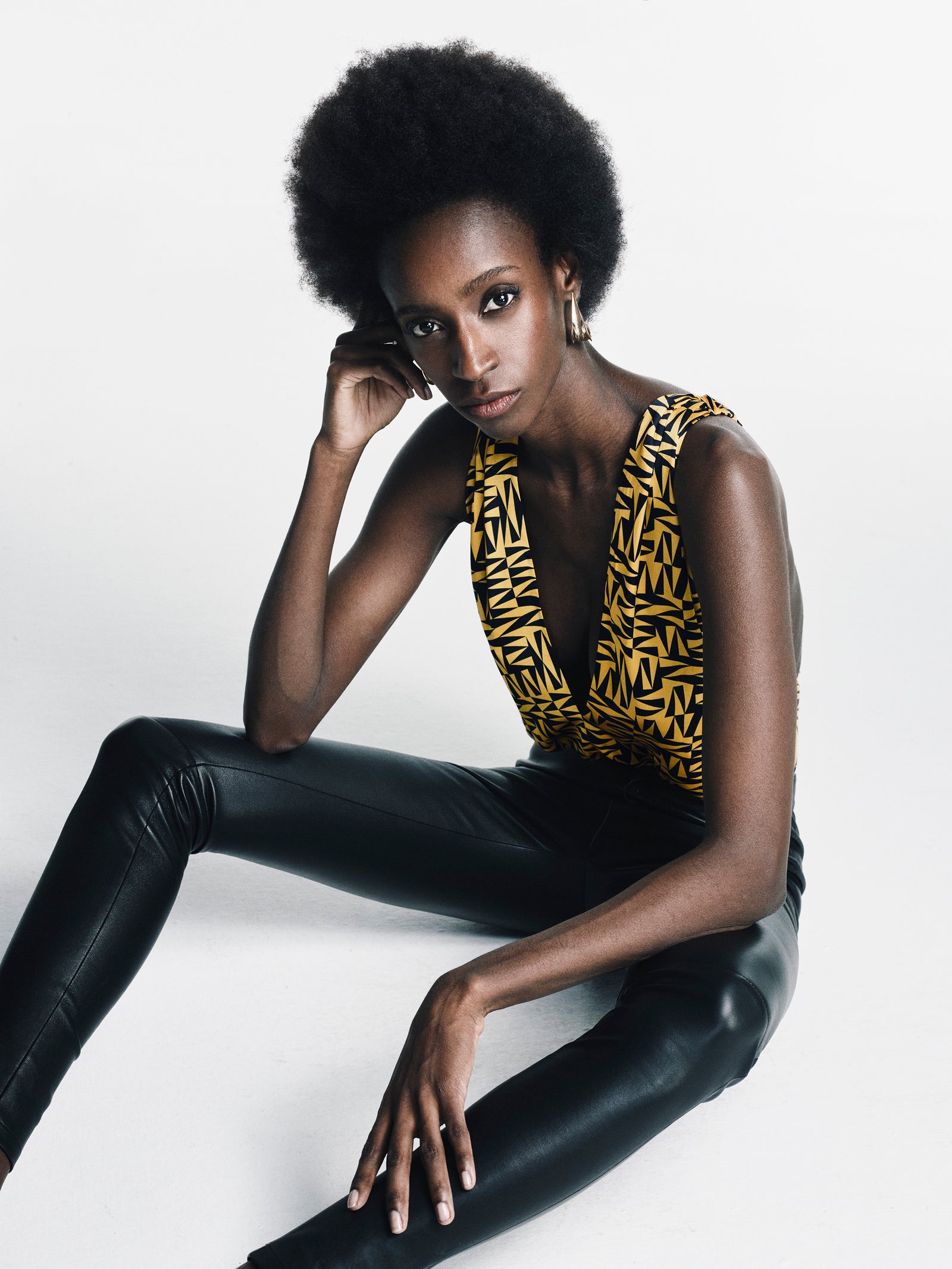 X-Back Silk Bodysuit