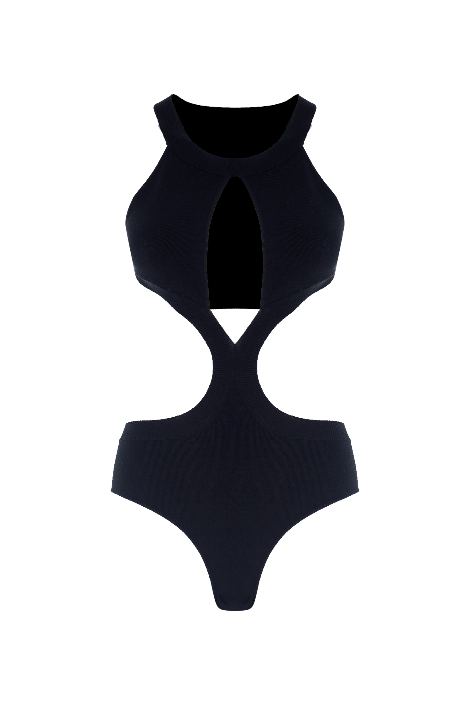 Halterneck CutOut Knit
Bodysuit