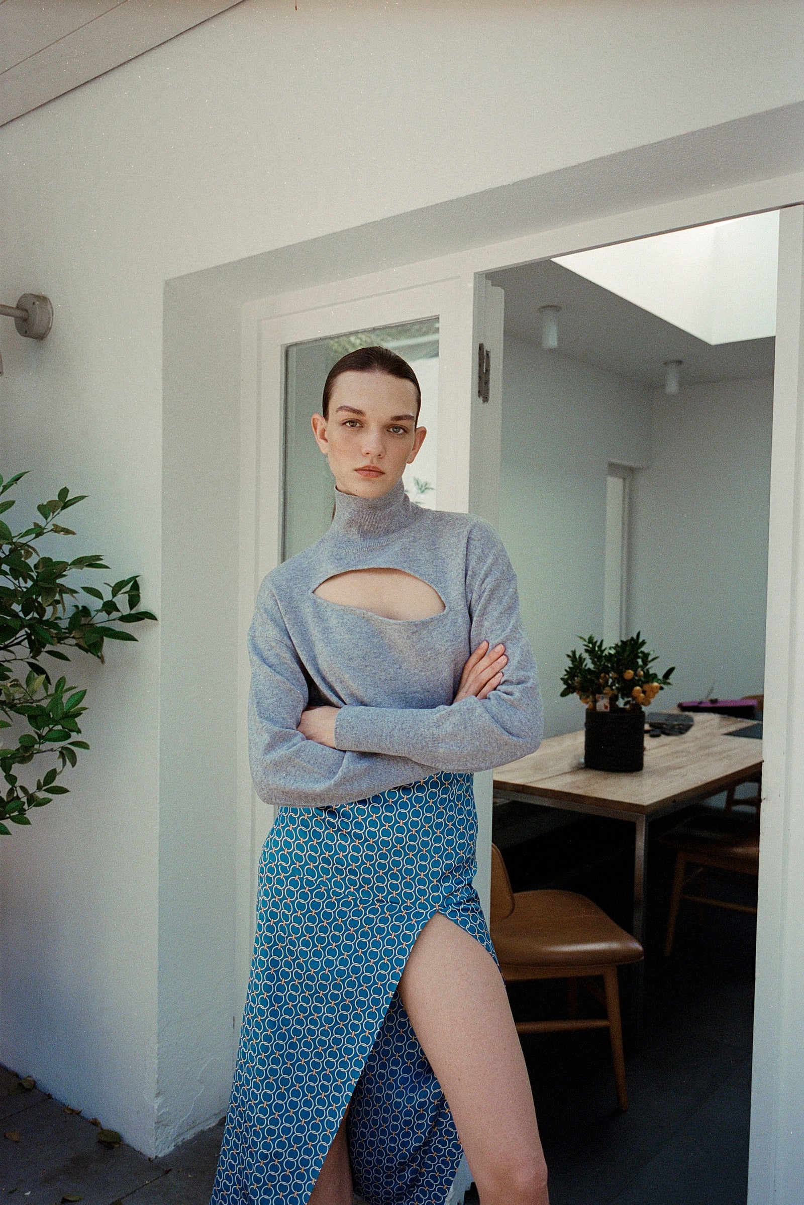 Cashmere Cut Out Jumper