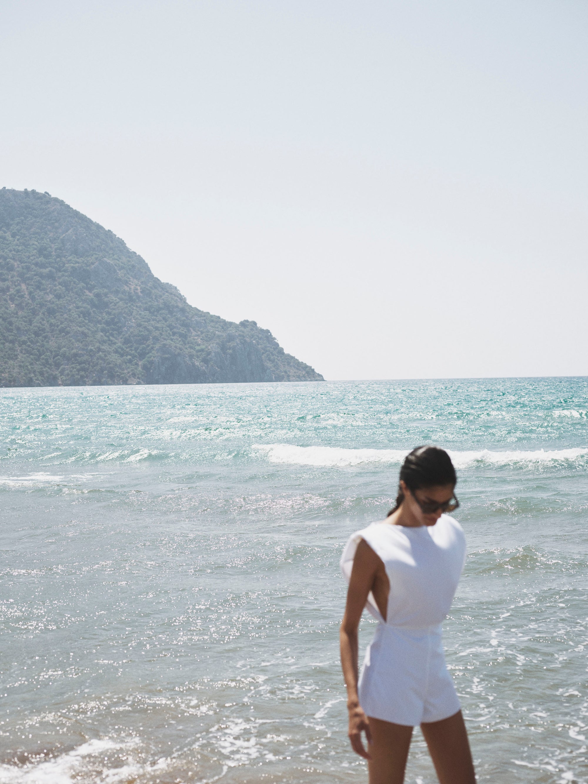 Cotton Mini Jumpsuit