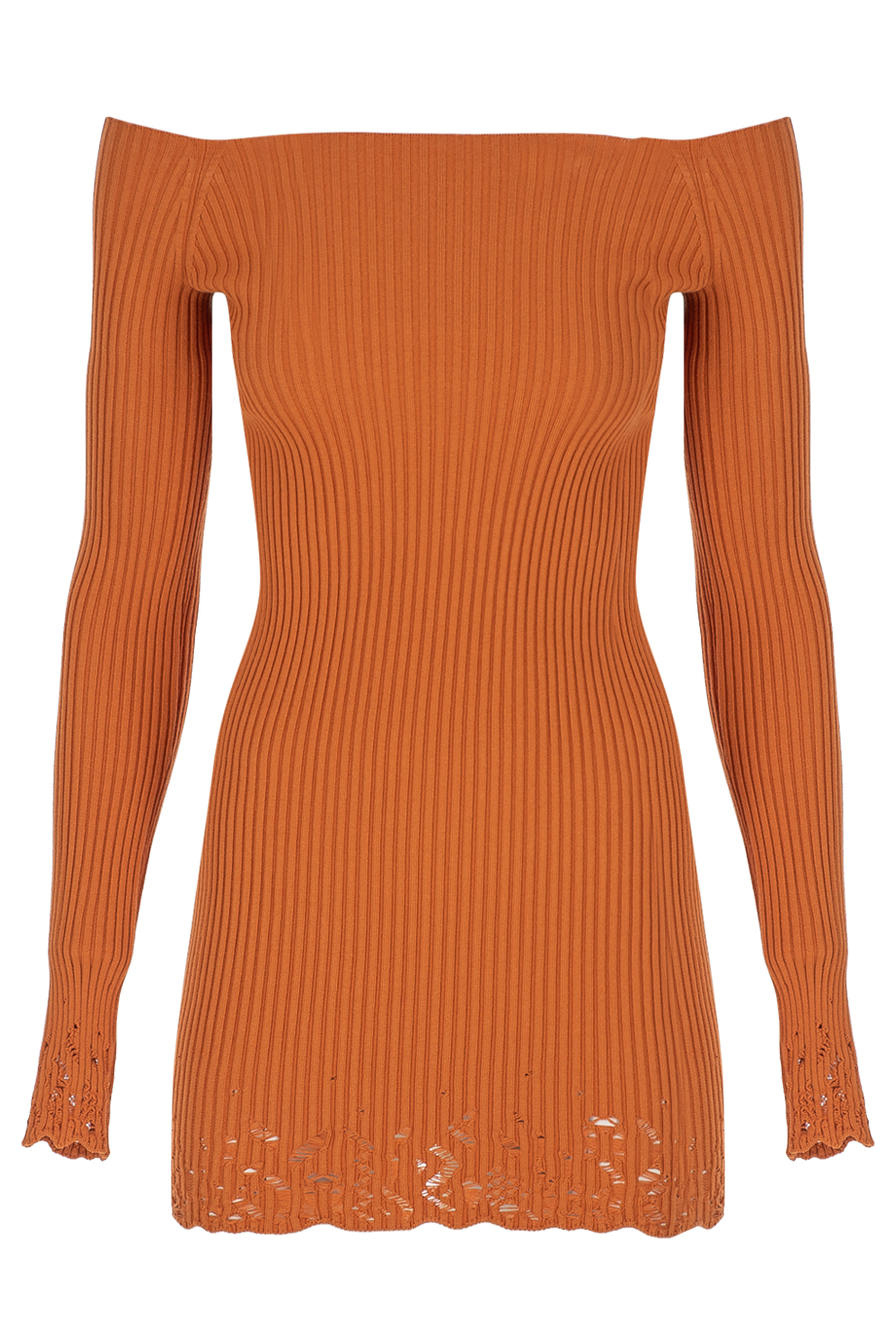 Ajour Mini Knit Dress