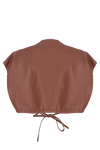 Envelope Leather Top