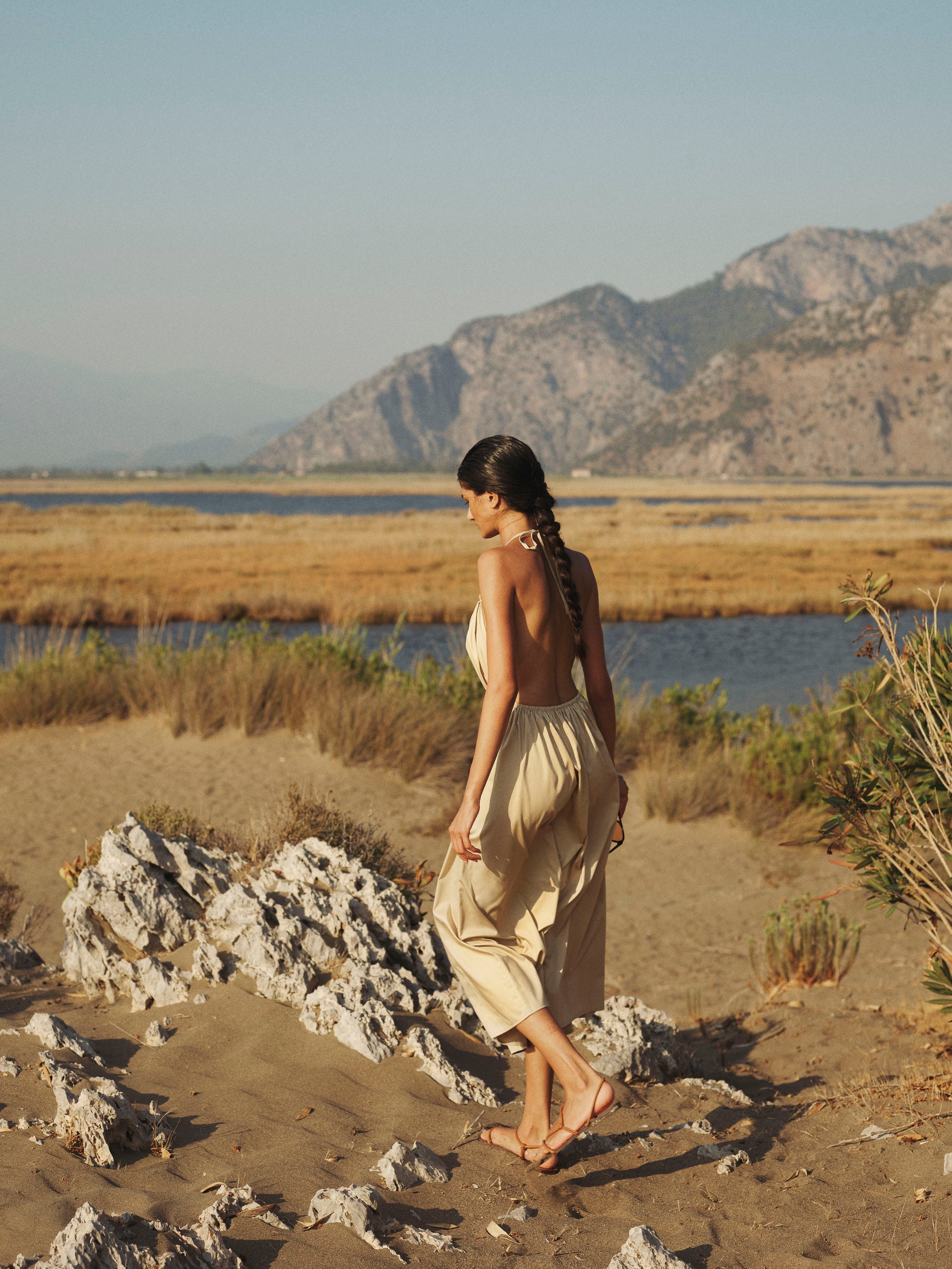 Helen Cotton Midi Dress