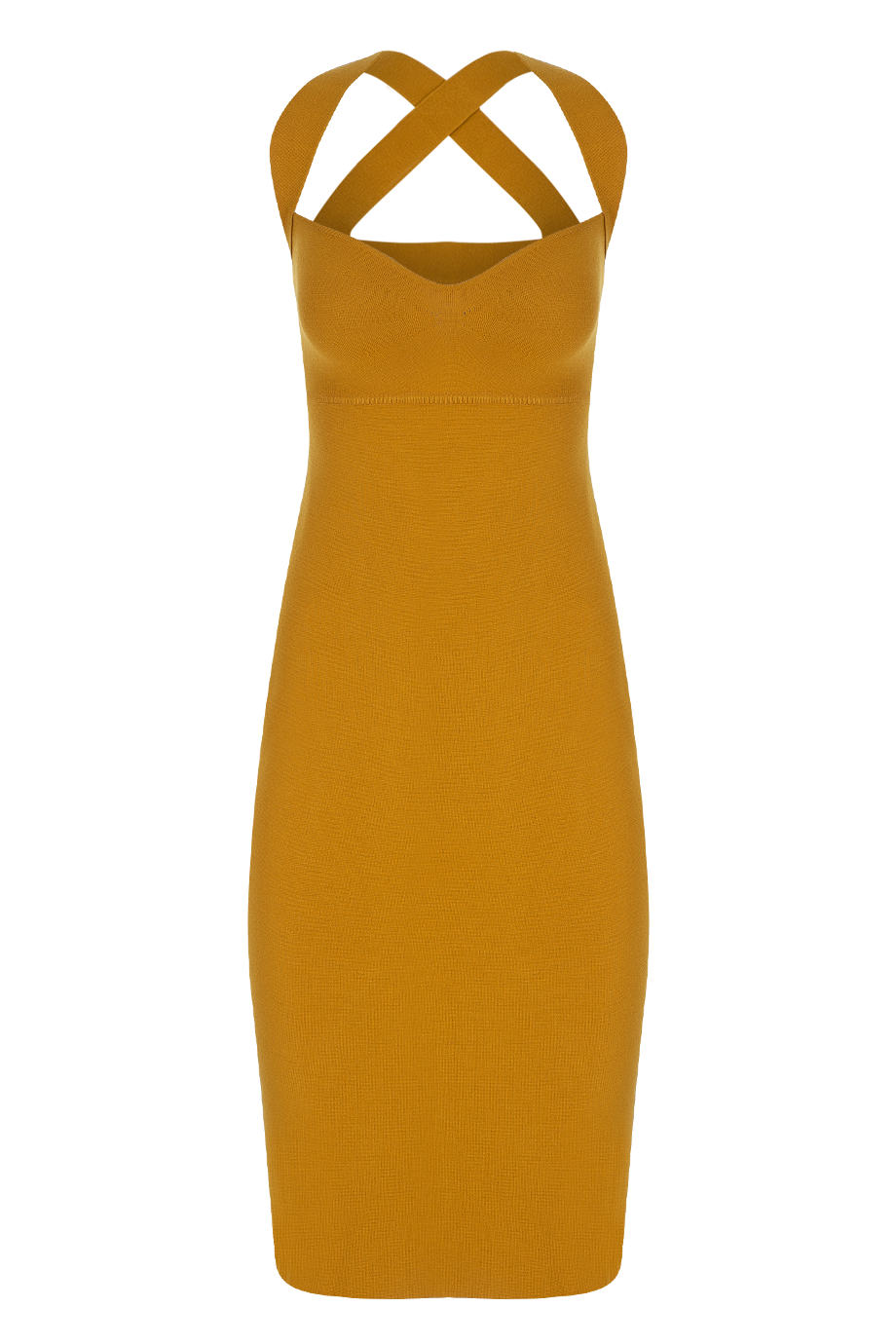 Vintage Knit Midi Dress