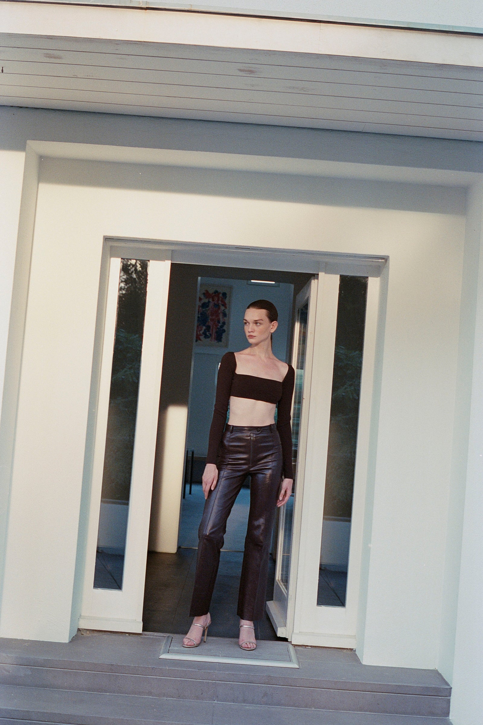 Cigarette Stretch
Leather Pants