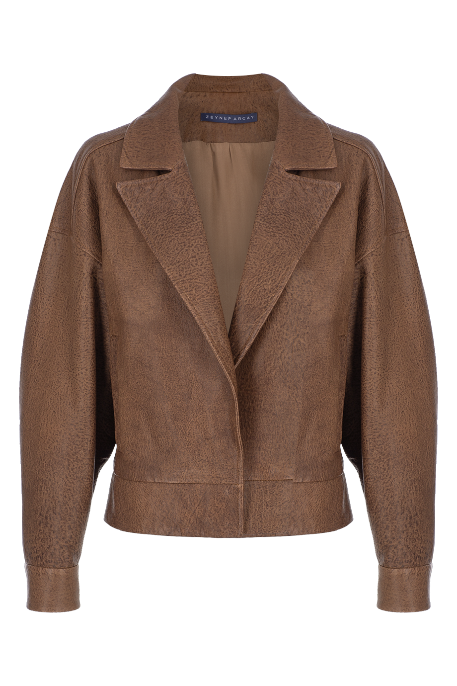 Short Leather Biker