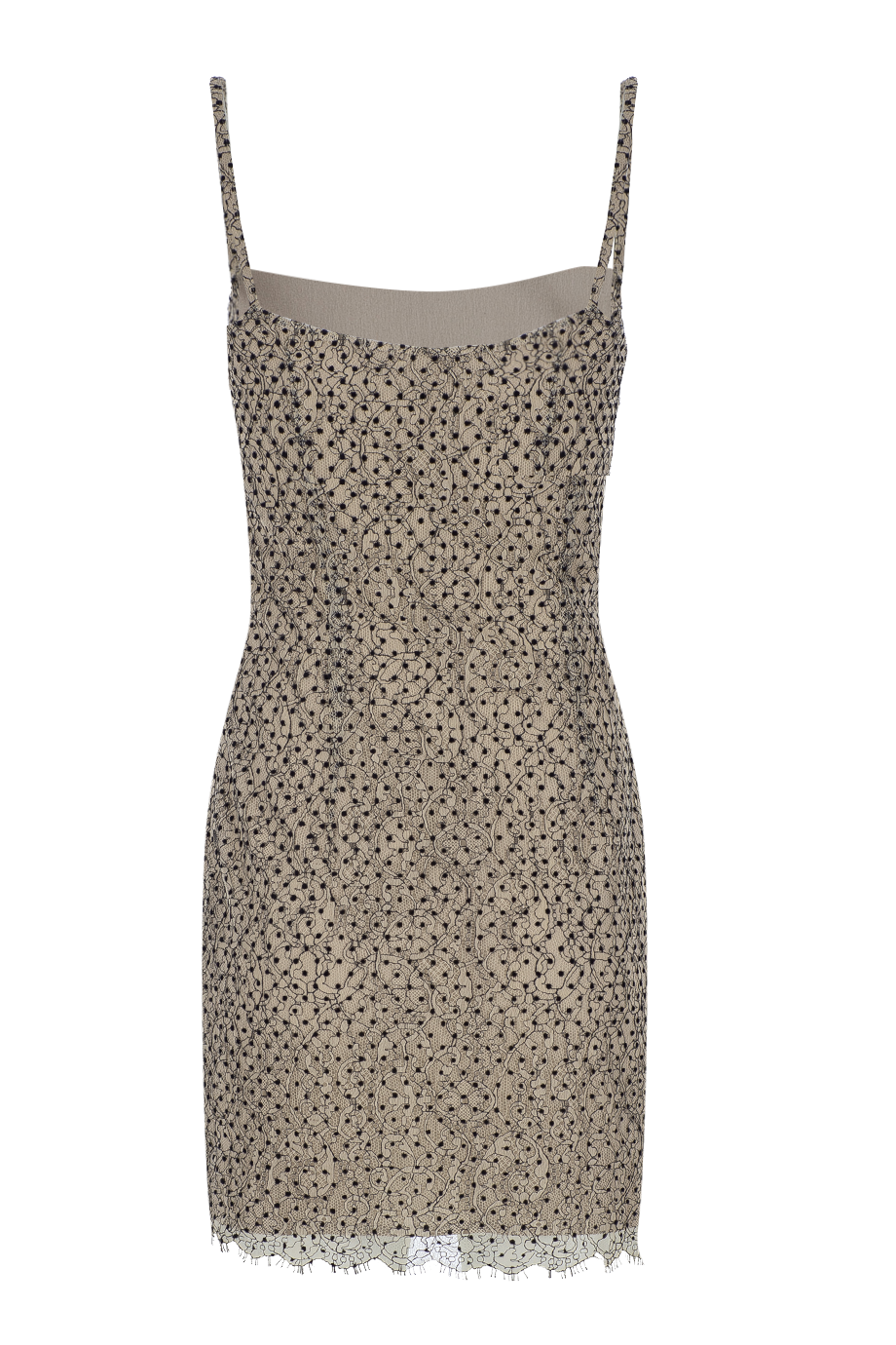 Polka Dot Lace Bodycon Dress