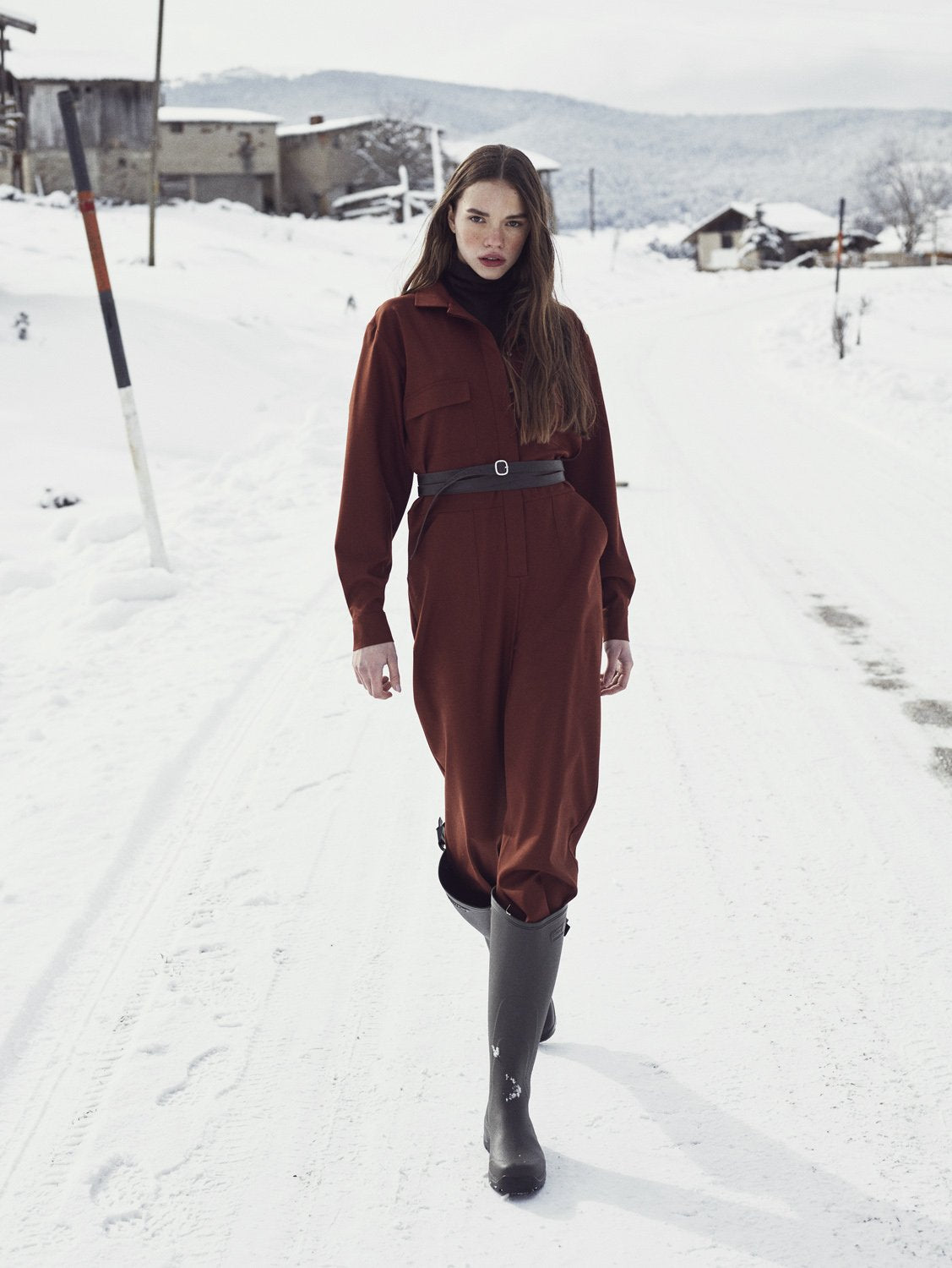 Cashmere Sleeveless Crop Rollneck 