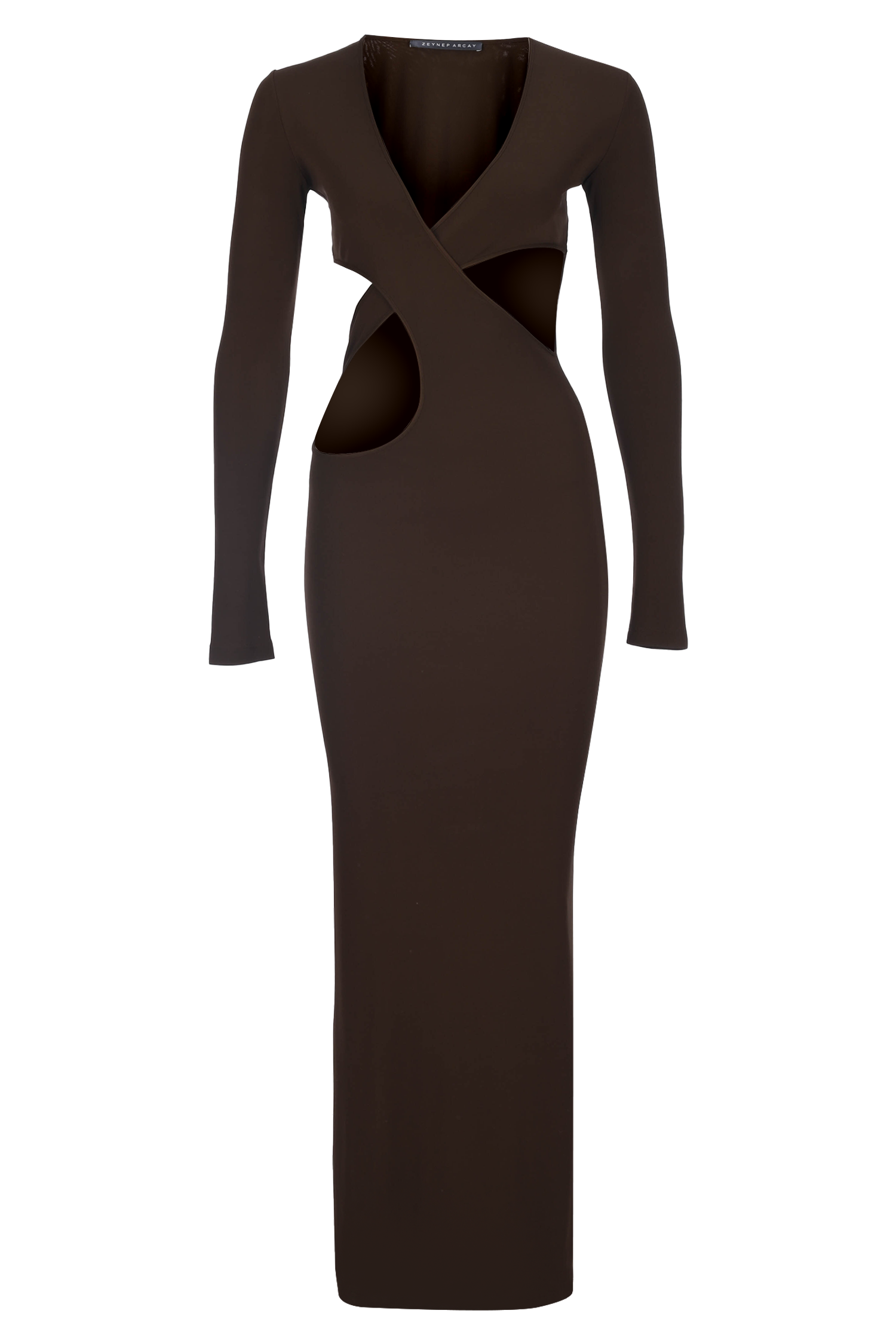 Twist Midi Jersey Dress