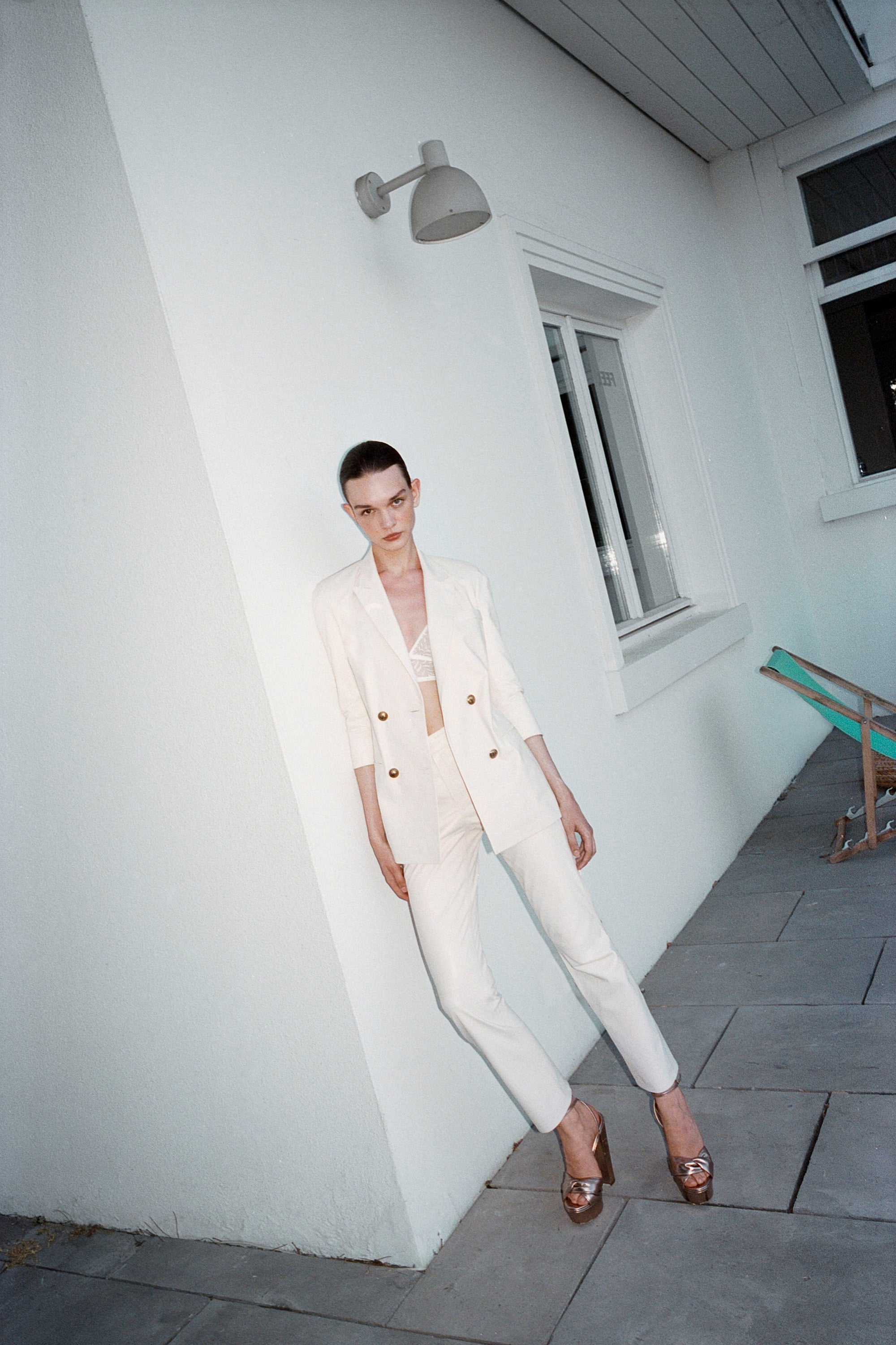 Midwaist MOM
Cigarette Leather Pants