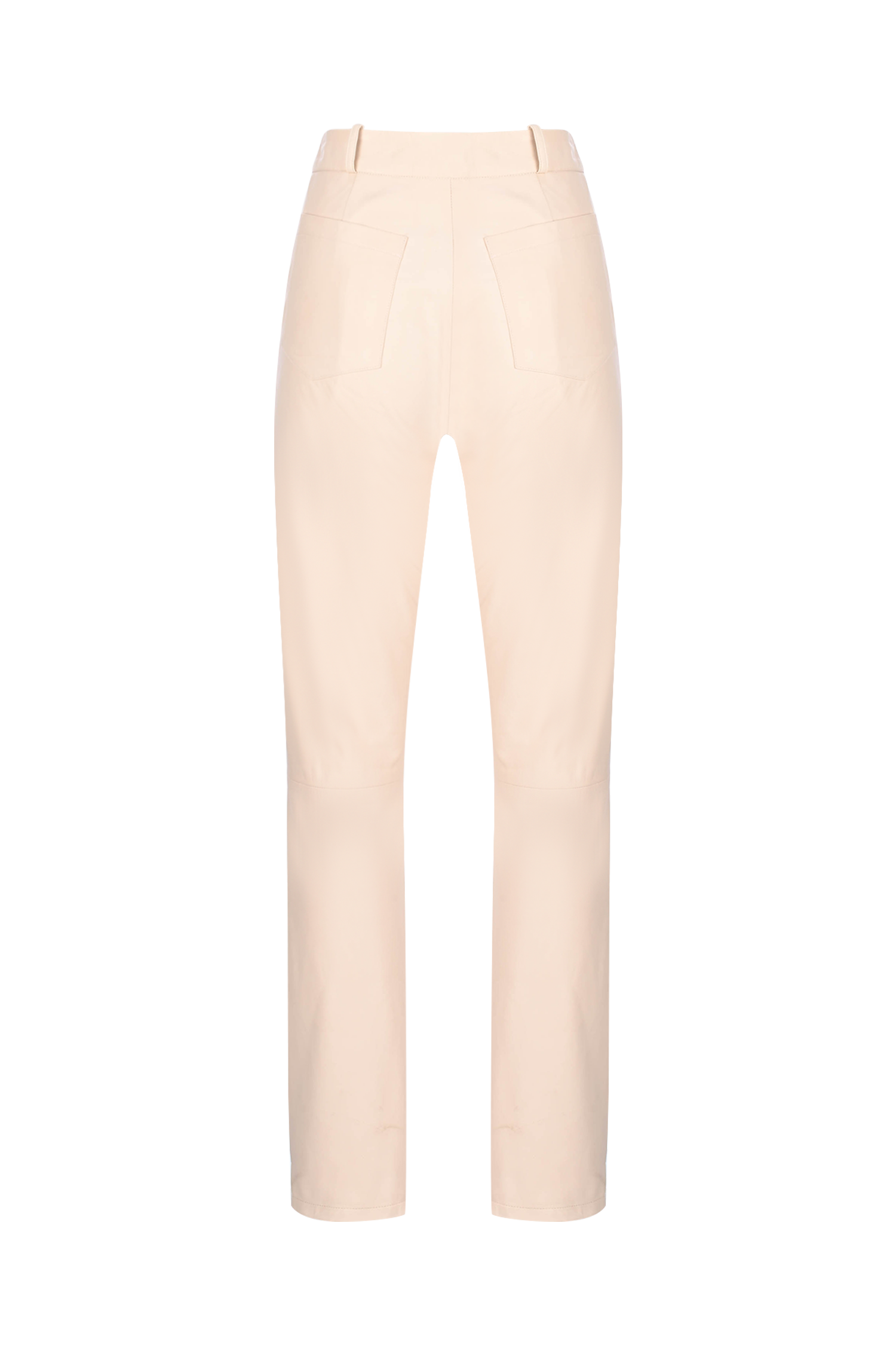 Midwaist MOM Cigarette Leather Pants