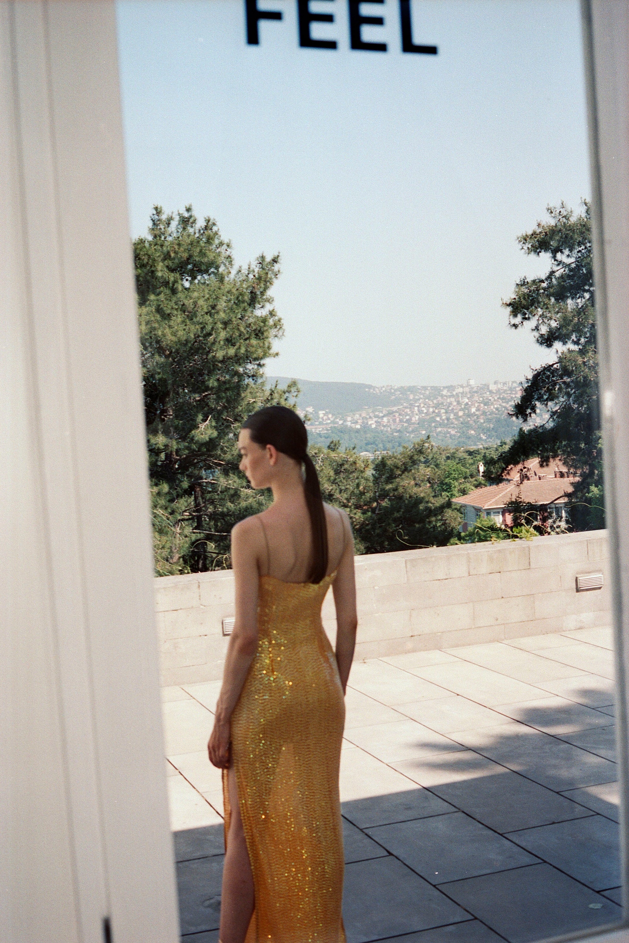 Sequin Midi Dress