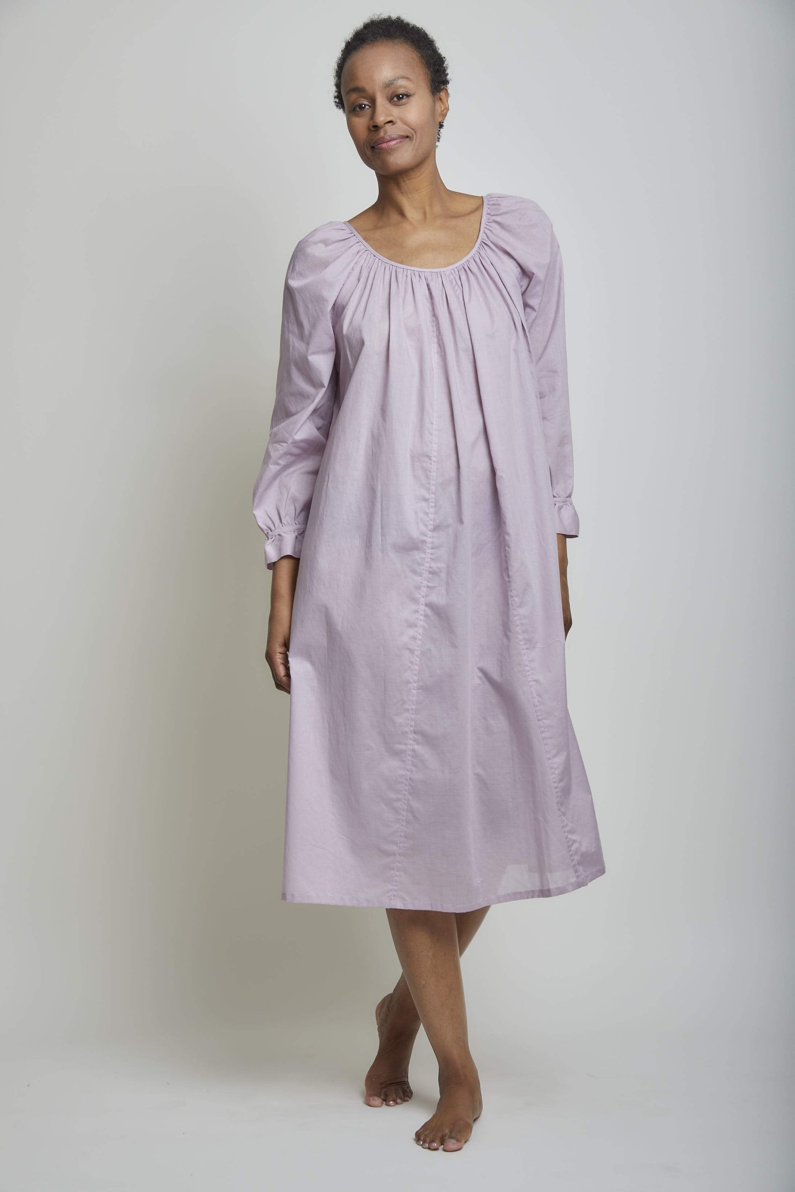 Louisa Ruffle Sleeve Nightgown