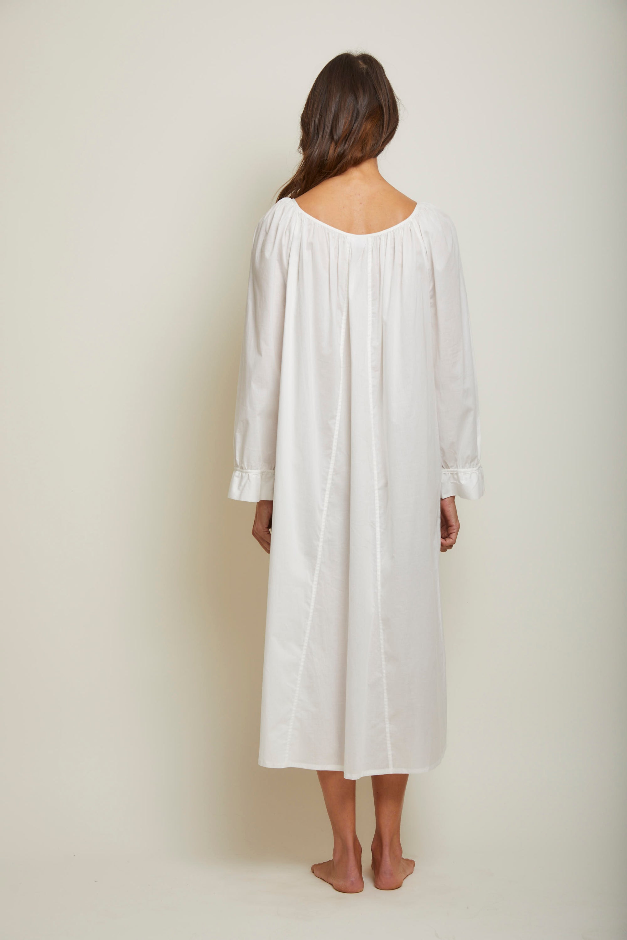 Louisa Ruffle Sleeve Nightgown