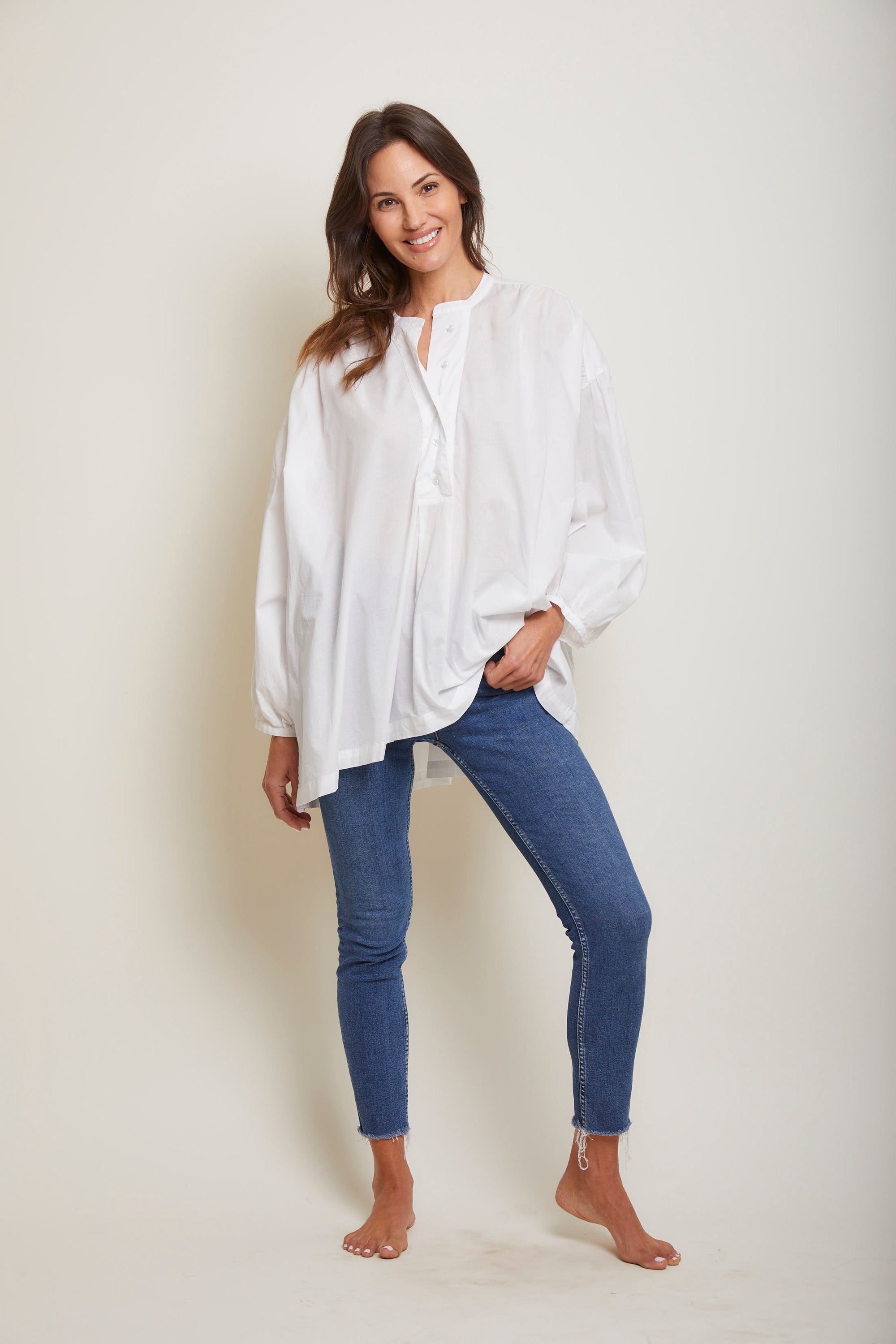 Louis Button Down Top