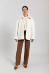 Mica Boxy Collared Coat