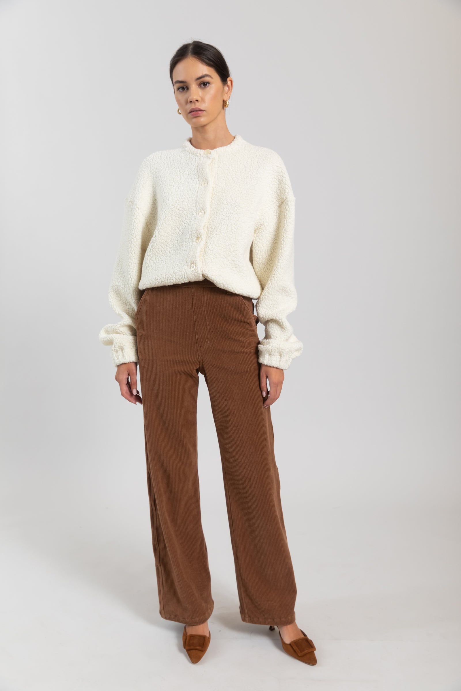 Mica Collarless Blouson