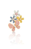 Flower and Butterfly Earring