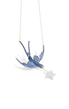 Swallow with Star Necklace
