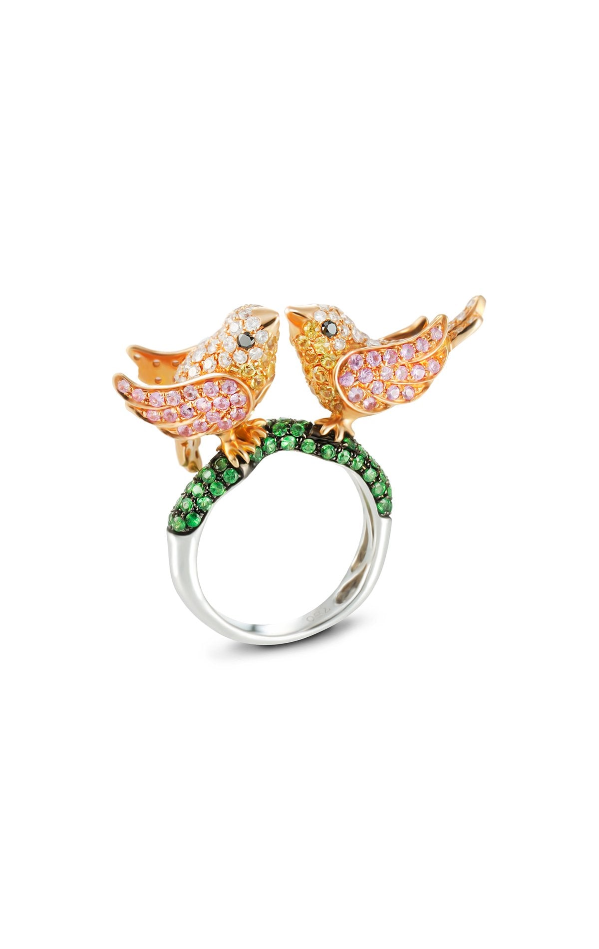 Twin Bird Ring