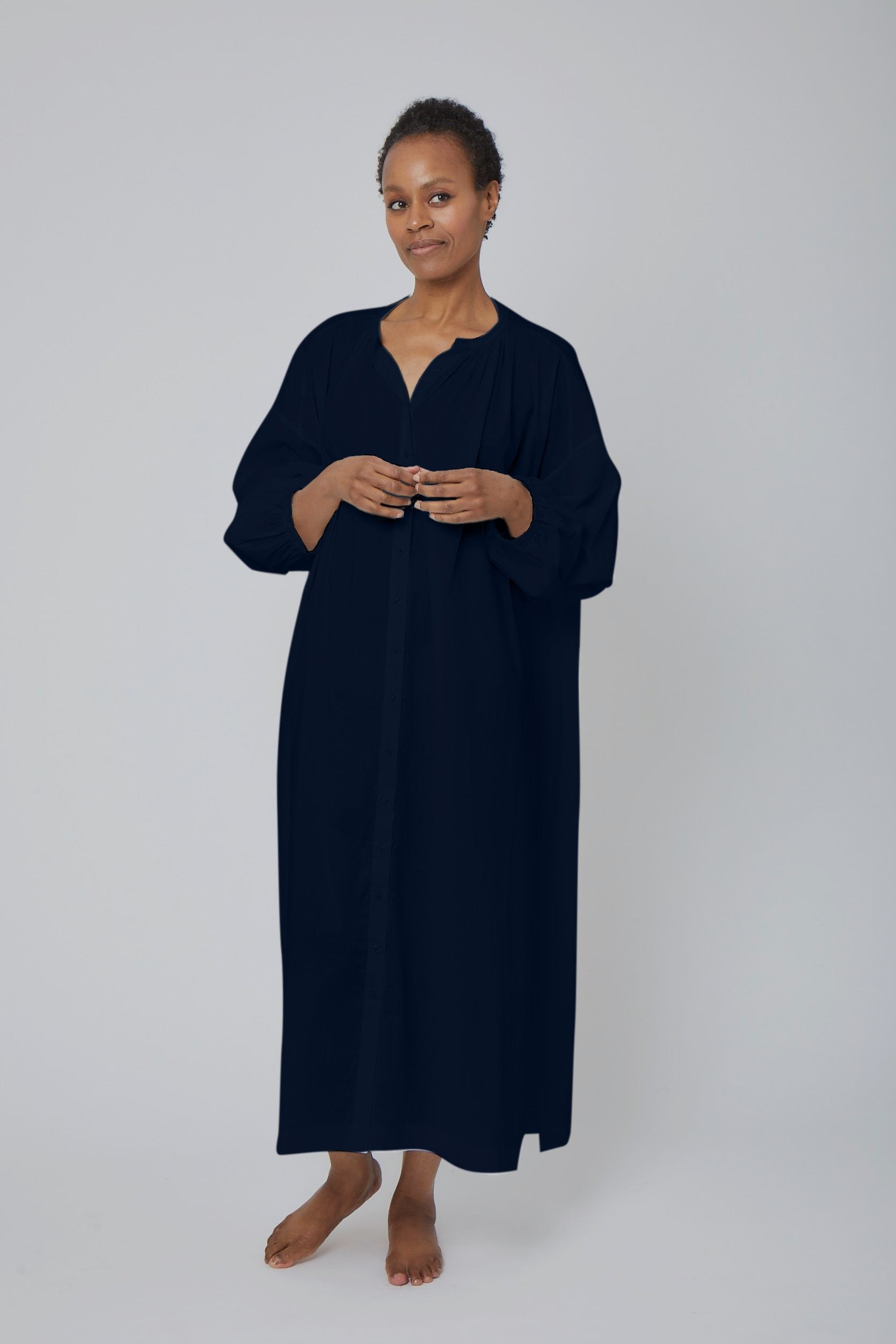 Mona Button Down Nightgown