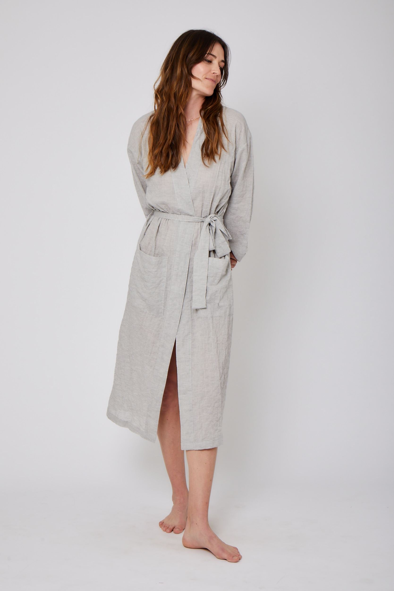 Organic Japanese Cotton Robe
