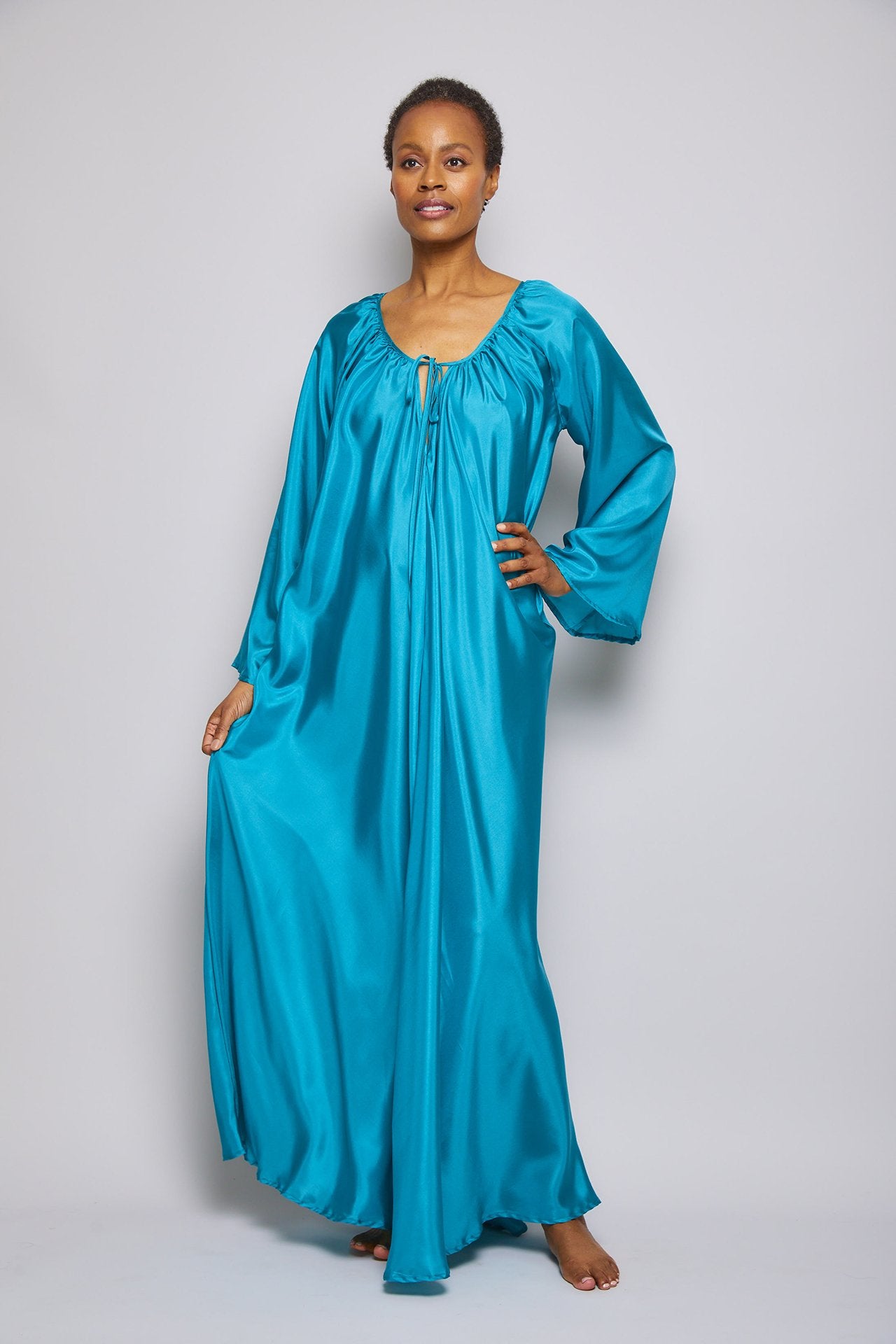 Long Sleeve Roman Dress