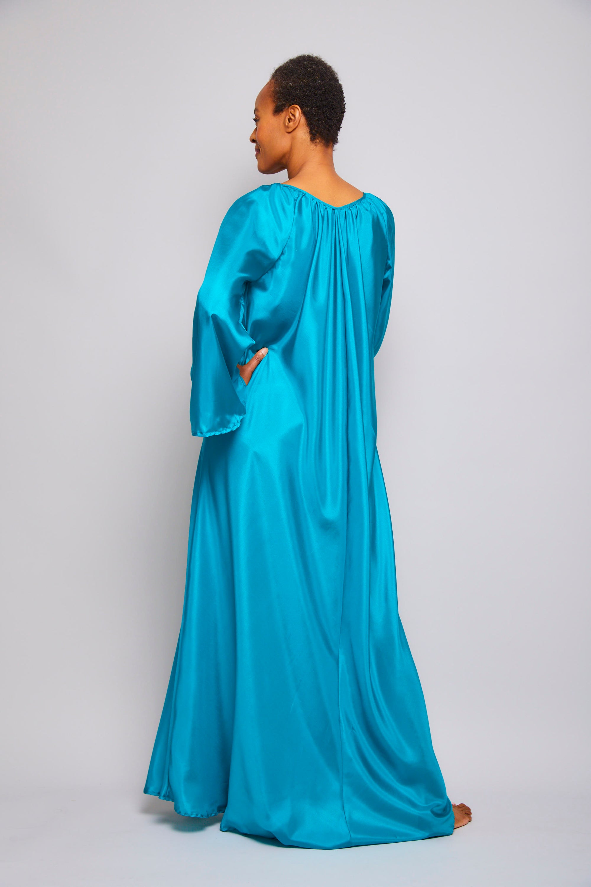 Long Sleeve Roman Dress