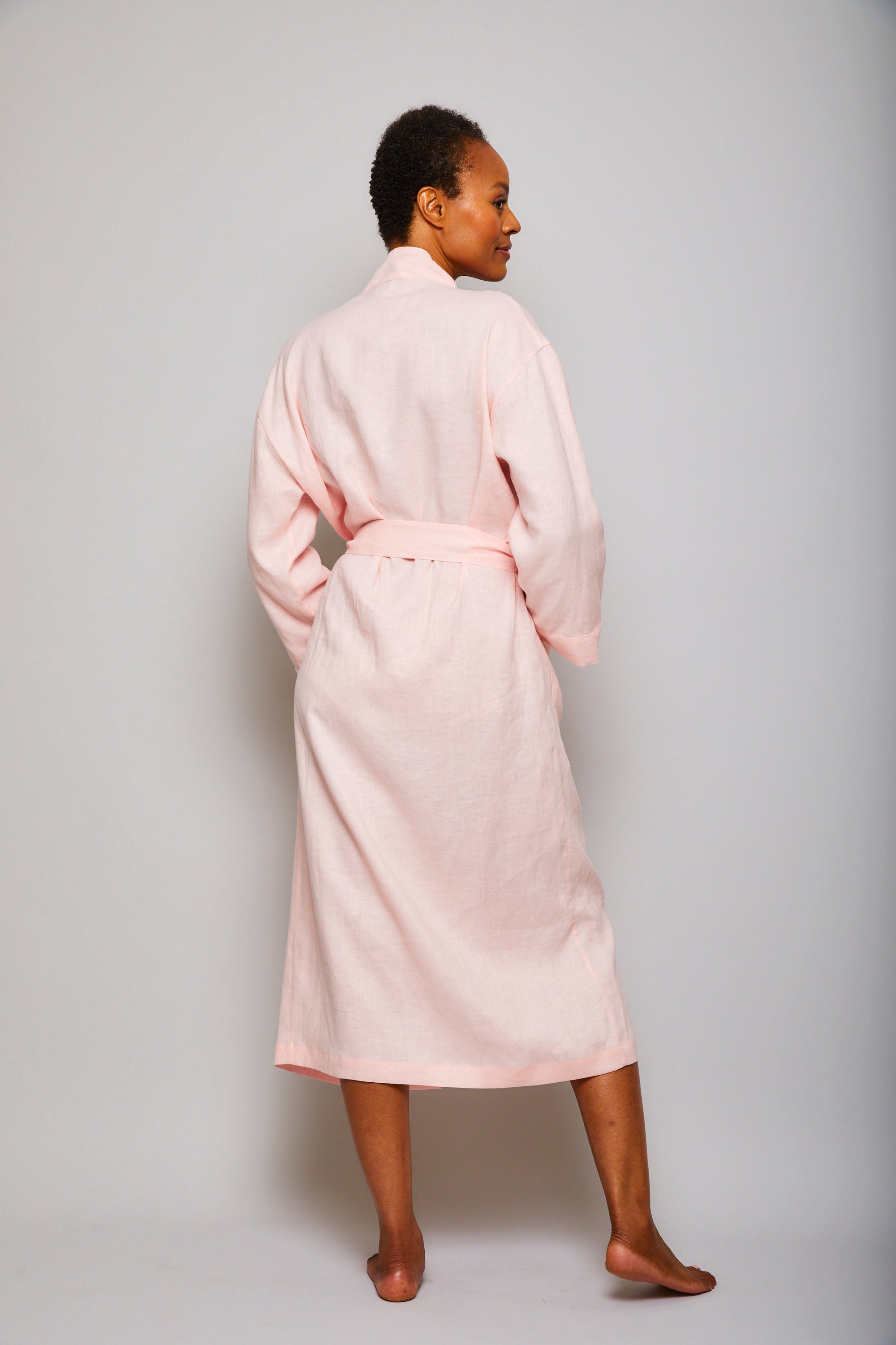 Long Linen Robe