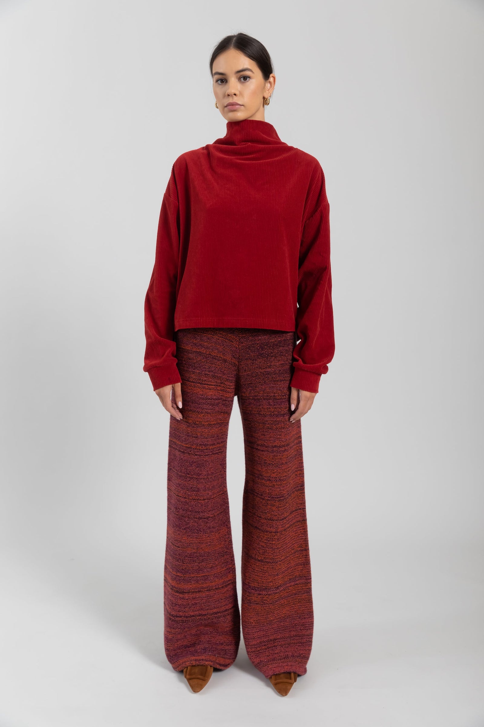 Sophie Funnel Neck Pullover