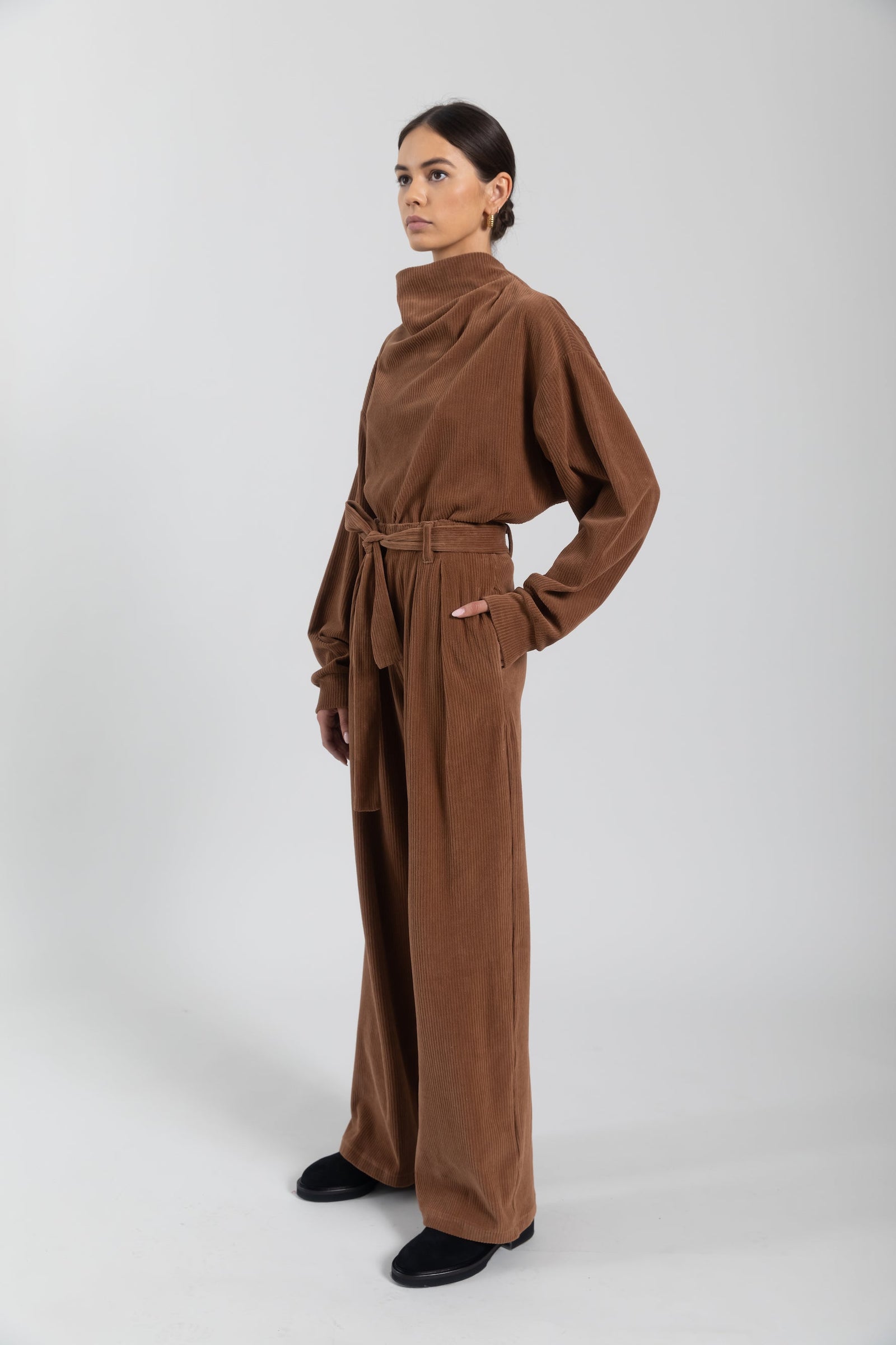 Sophie Funnel Neck Pullover